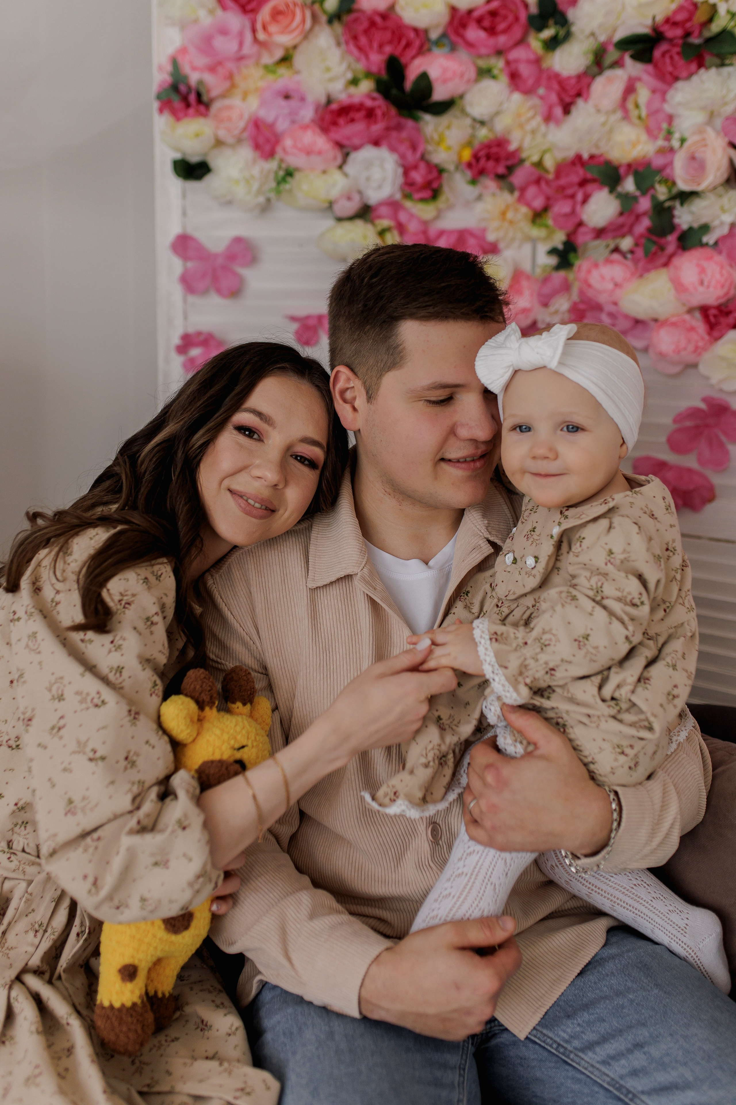 Сьемка годика для Анечки. Семейный и детский фотограф в Рязани Васюгова Мария