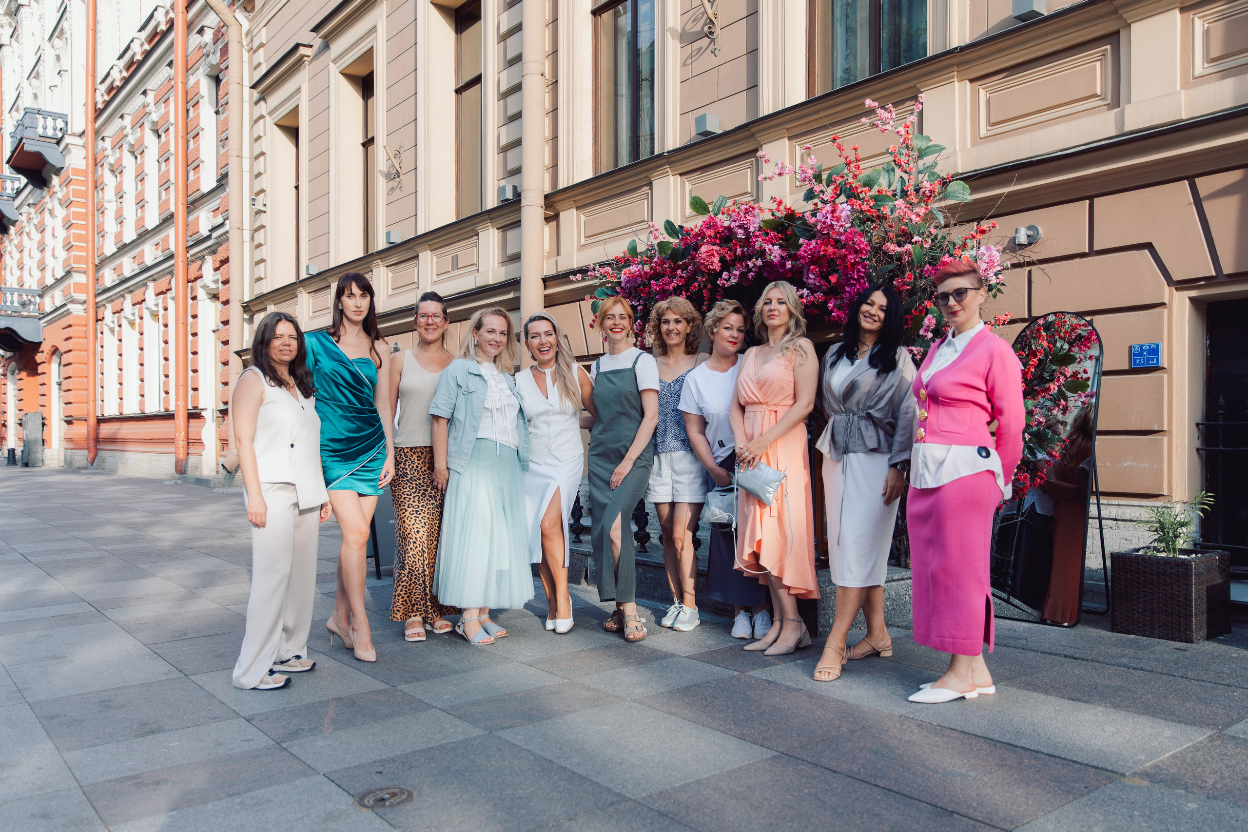 Девичник в шоу-руме со стилистами. Фотограф в Санкт-Петербурге Алена Сертакова