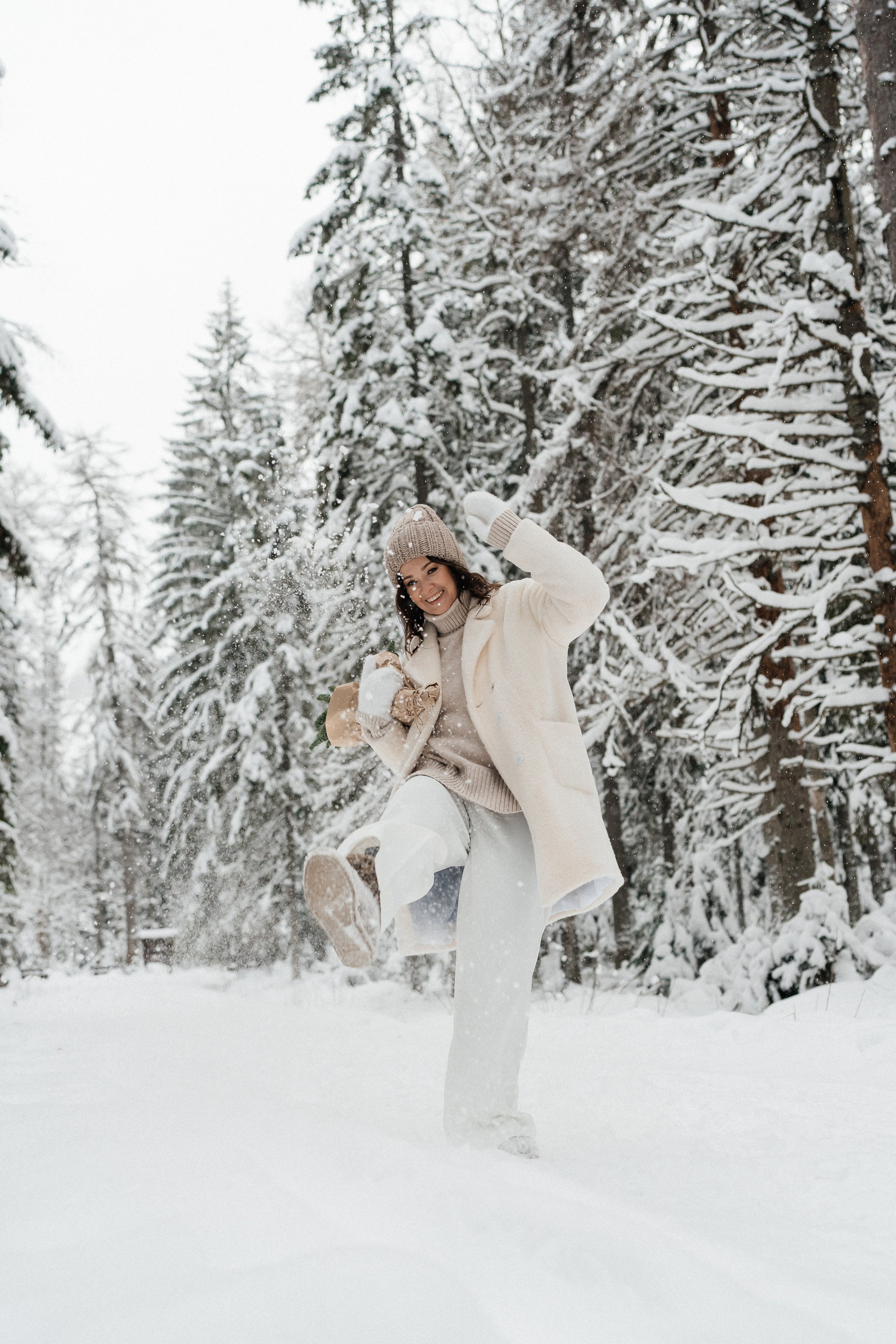 Катя в Линдуловской роще. Семейный фотограф в Санкт-Петербурге Виталия Белова