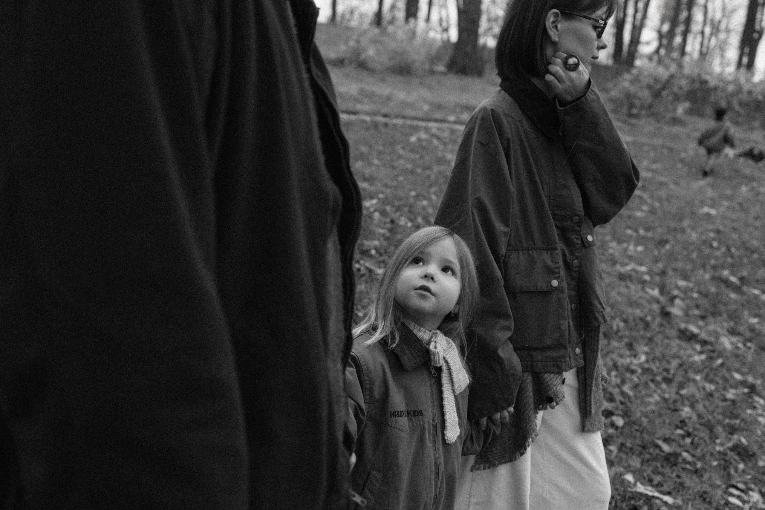 Семейная осенняя фотосессия в парке. Вера Пьянцева семейный, свадебный и парный фотограф в Санкт-Петербурге