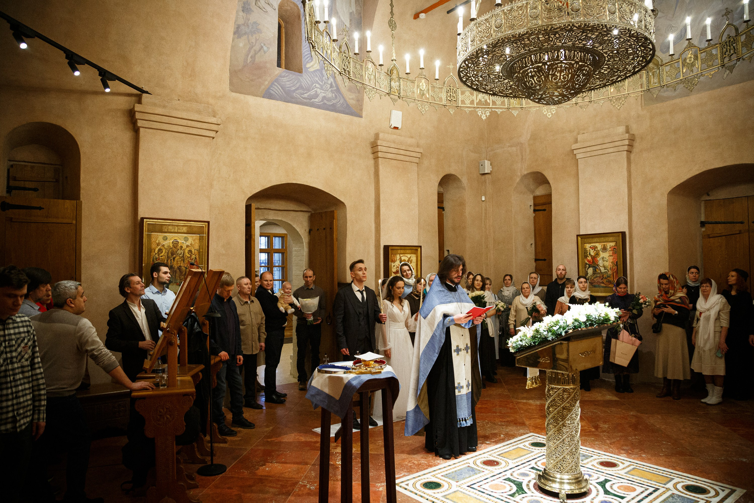 Венчание в храме Антипы Пергамского