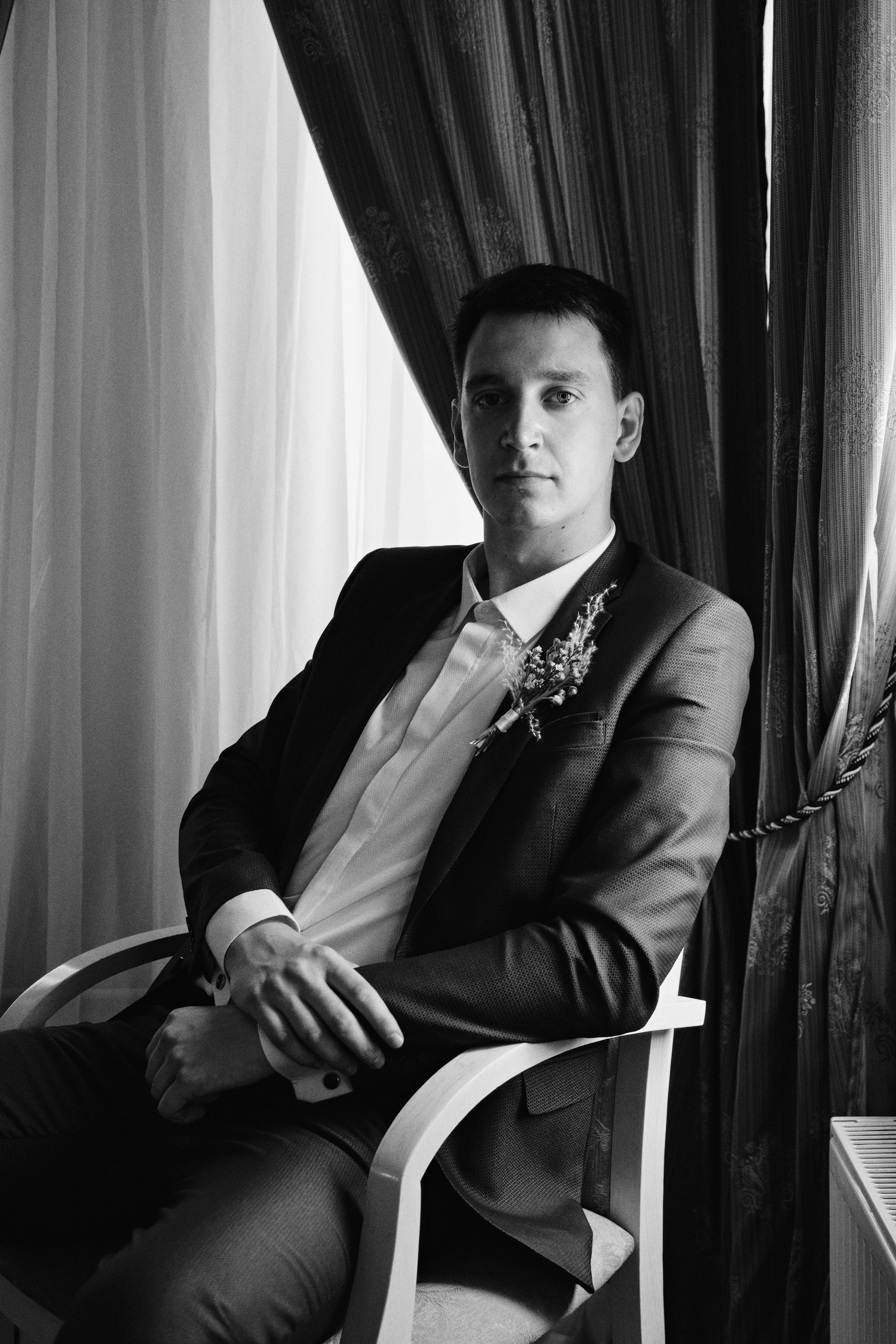 Свадебная фотосессия жениха