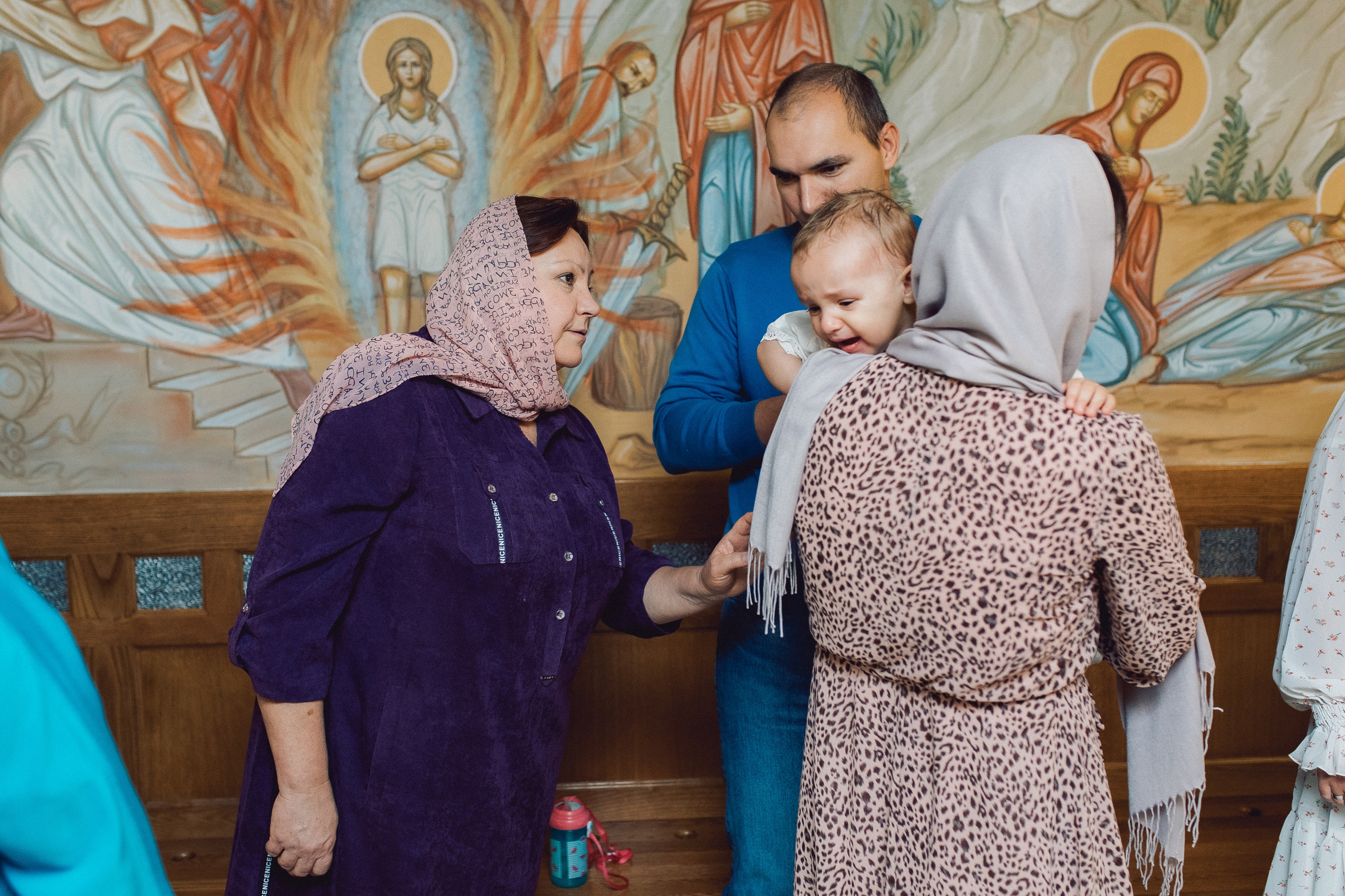 Крещение в Троицком соборе