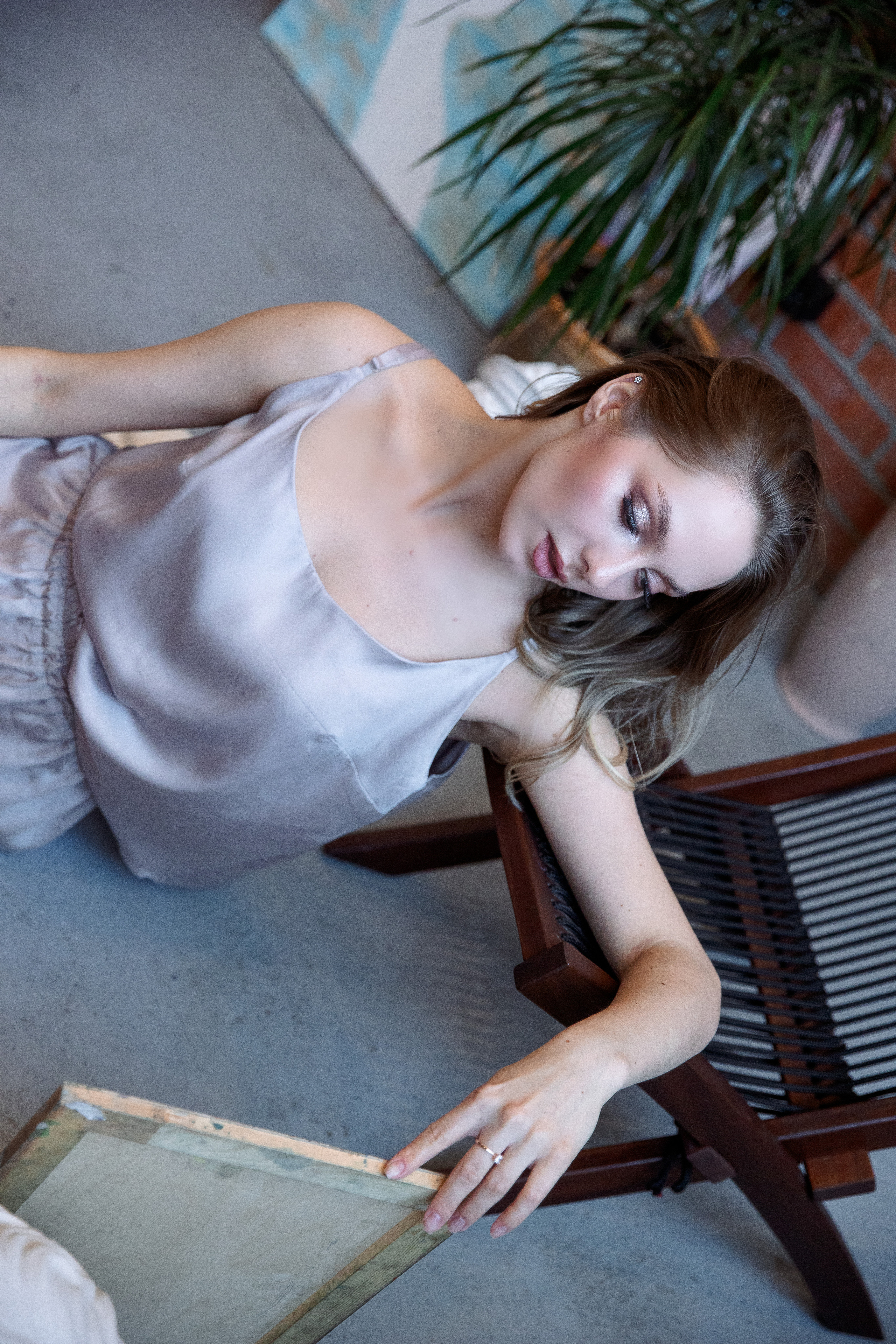 Утро невесты в художественной мастерской. Свадебный и семейный фотограф в Челябинске Юлия Ишимова