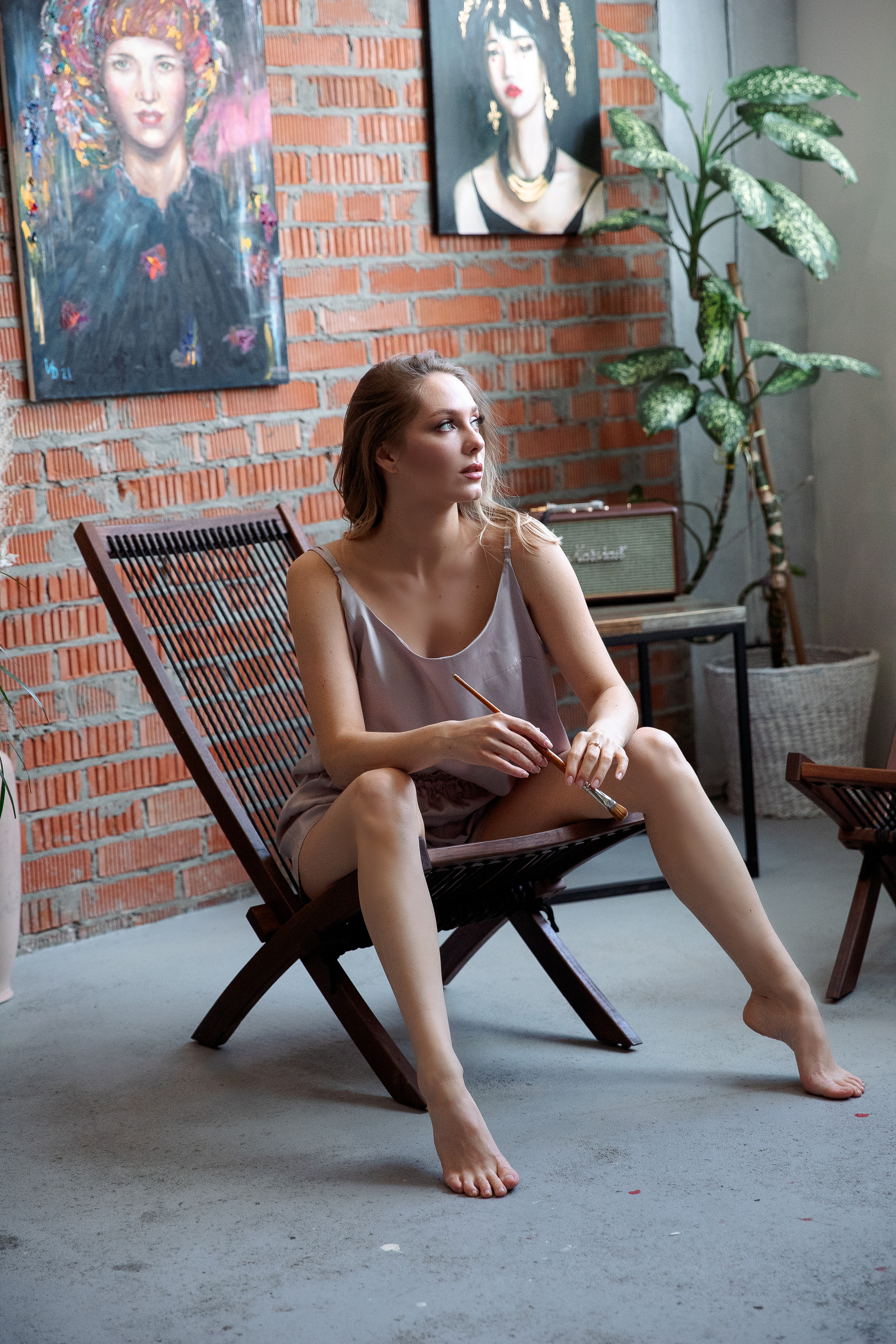 Утро невесты в художественной мастерской. Свадебный и семейный фотограф в Челябинске Юлия Ишимова