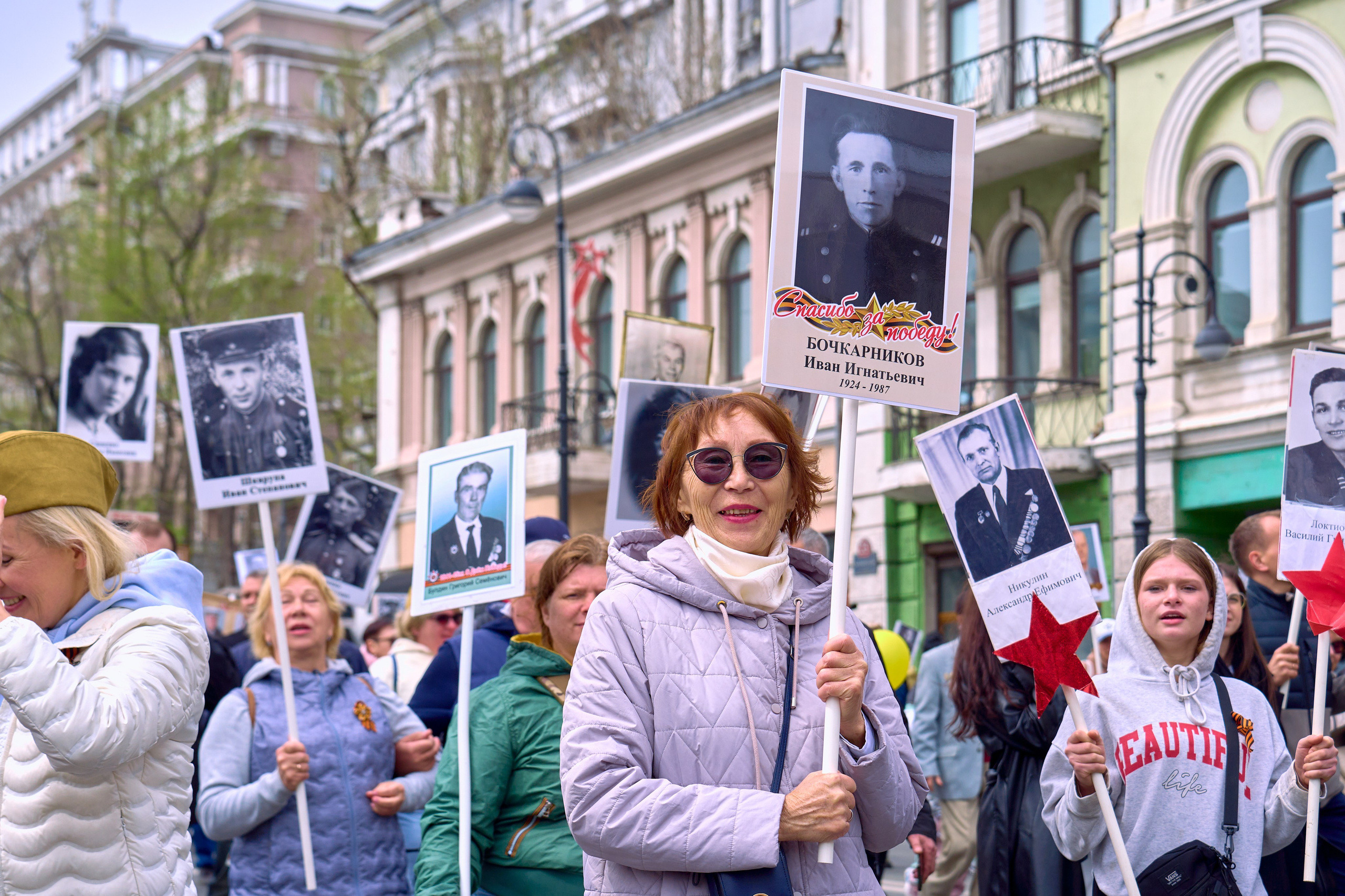 День Победы!. Фотограф во Владивостоке