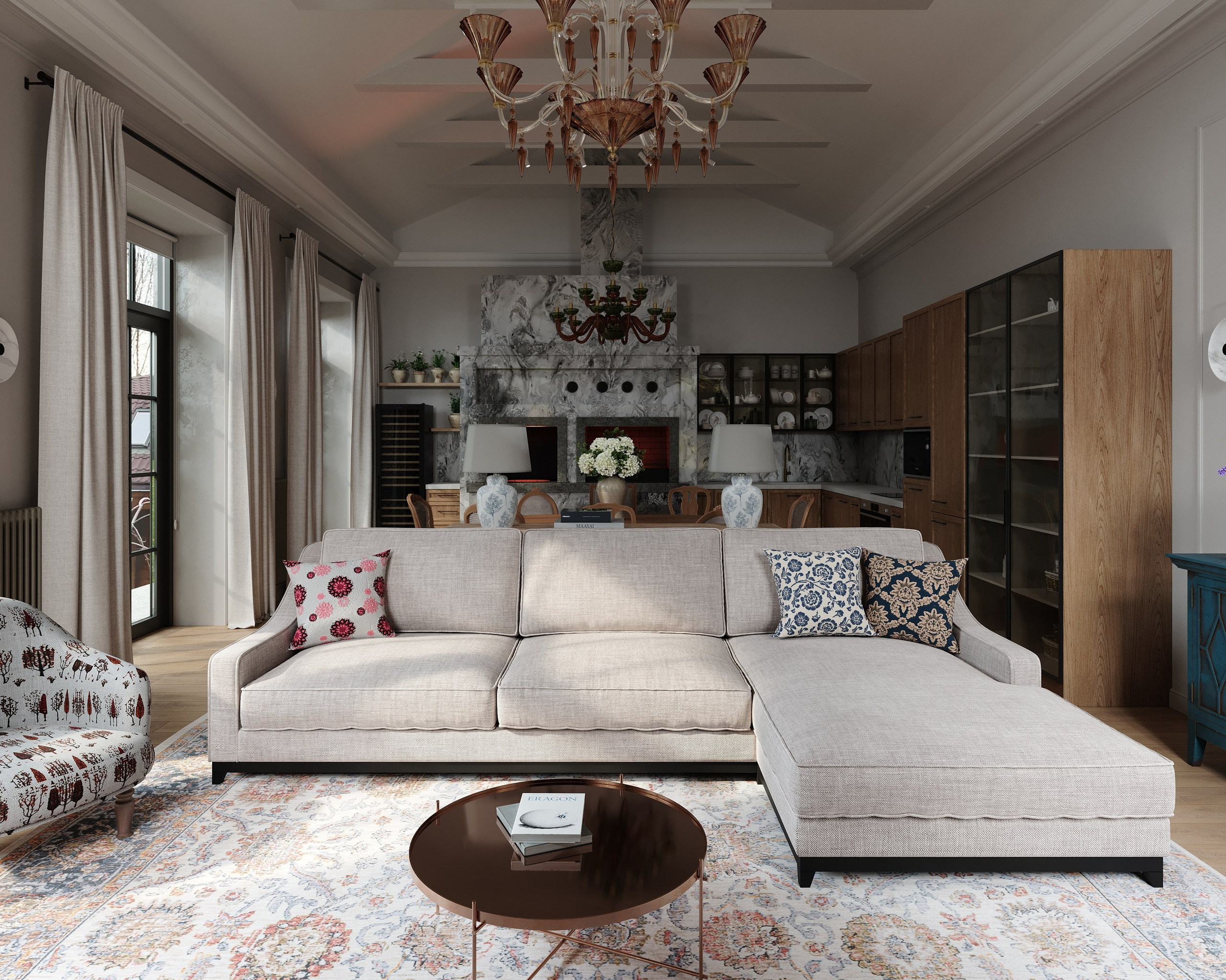 BBQ. Визуализация интерьера и архитектуры Надежда Чехун