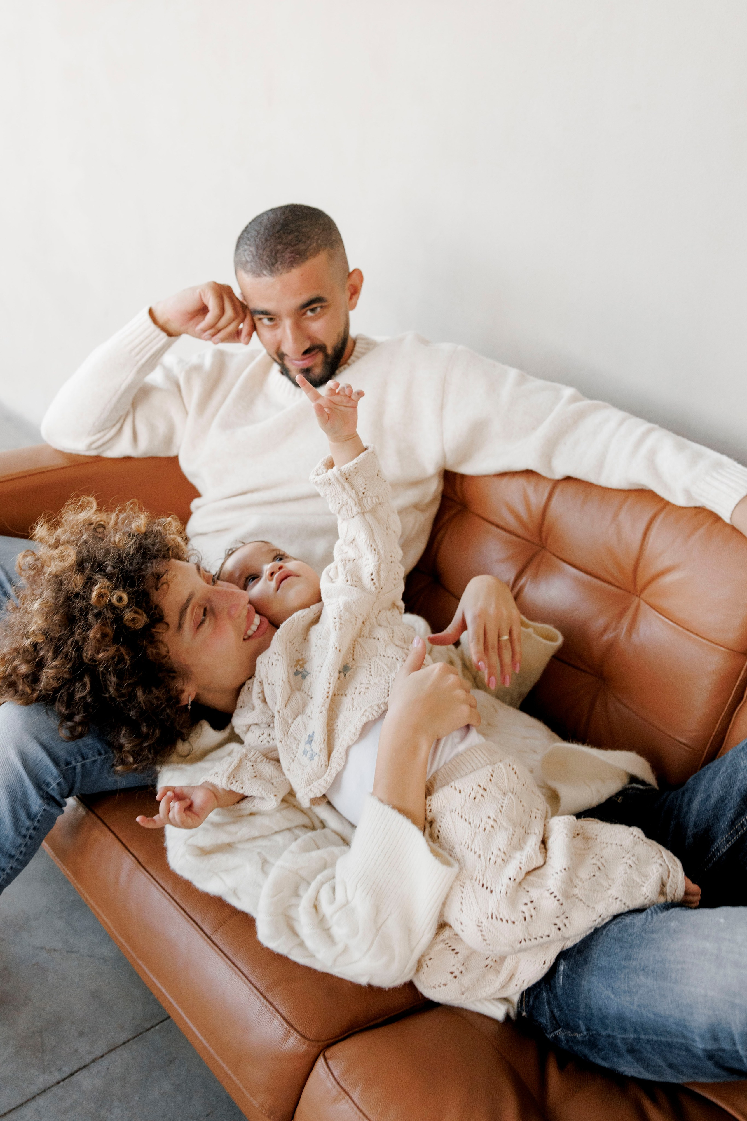 One year old inside the studio (Tel Aviv). Главная