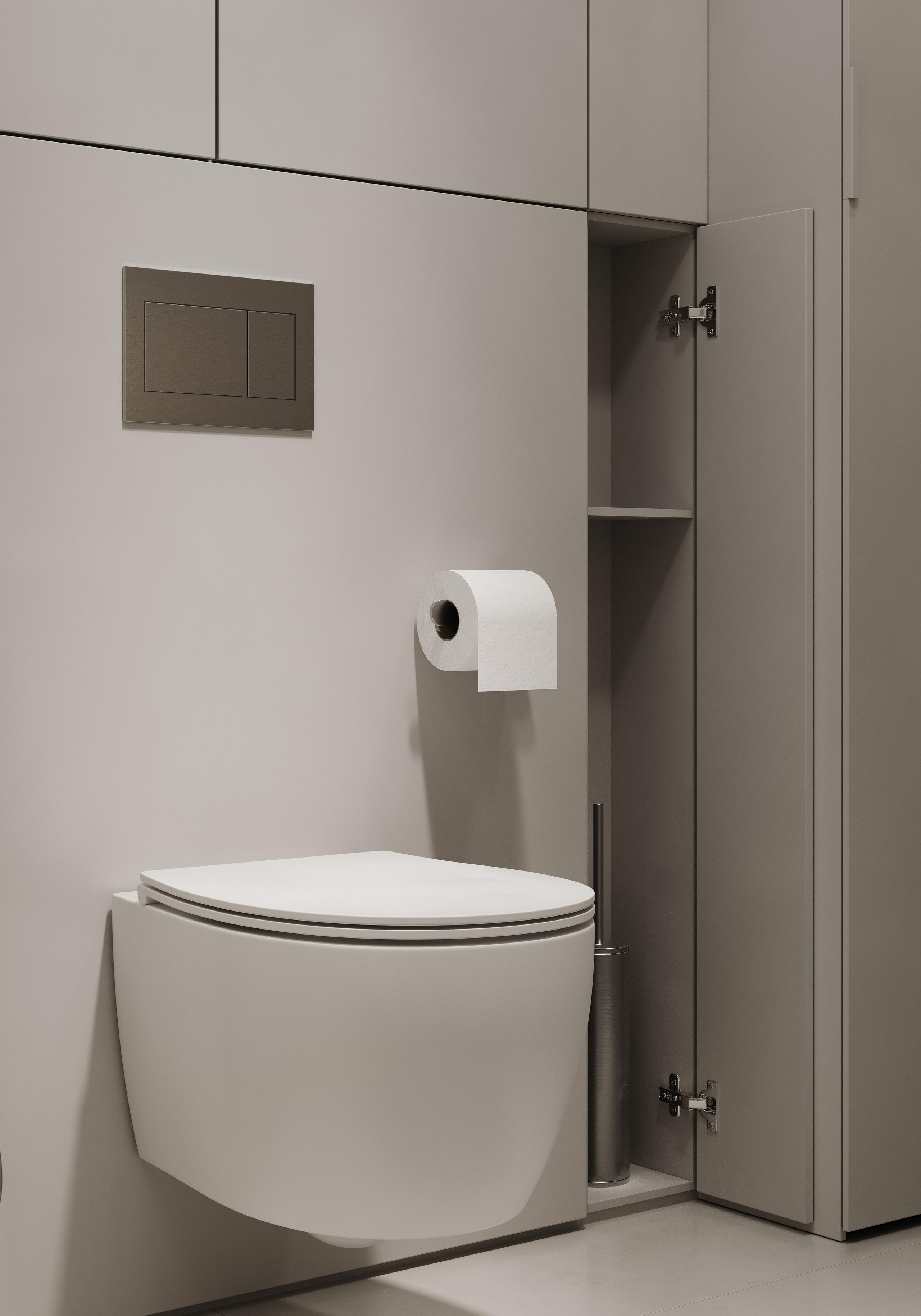 «Manhattan» | Bathroom. Середа Юлия | Визуализация