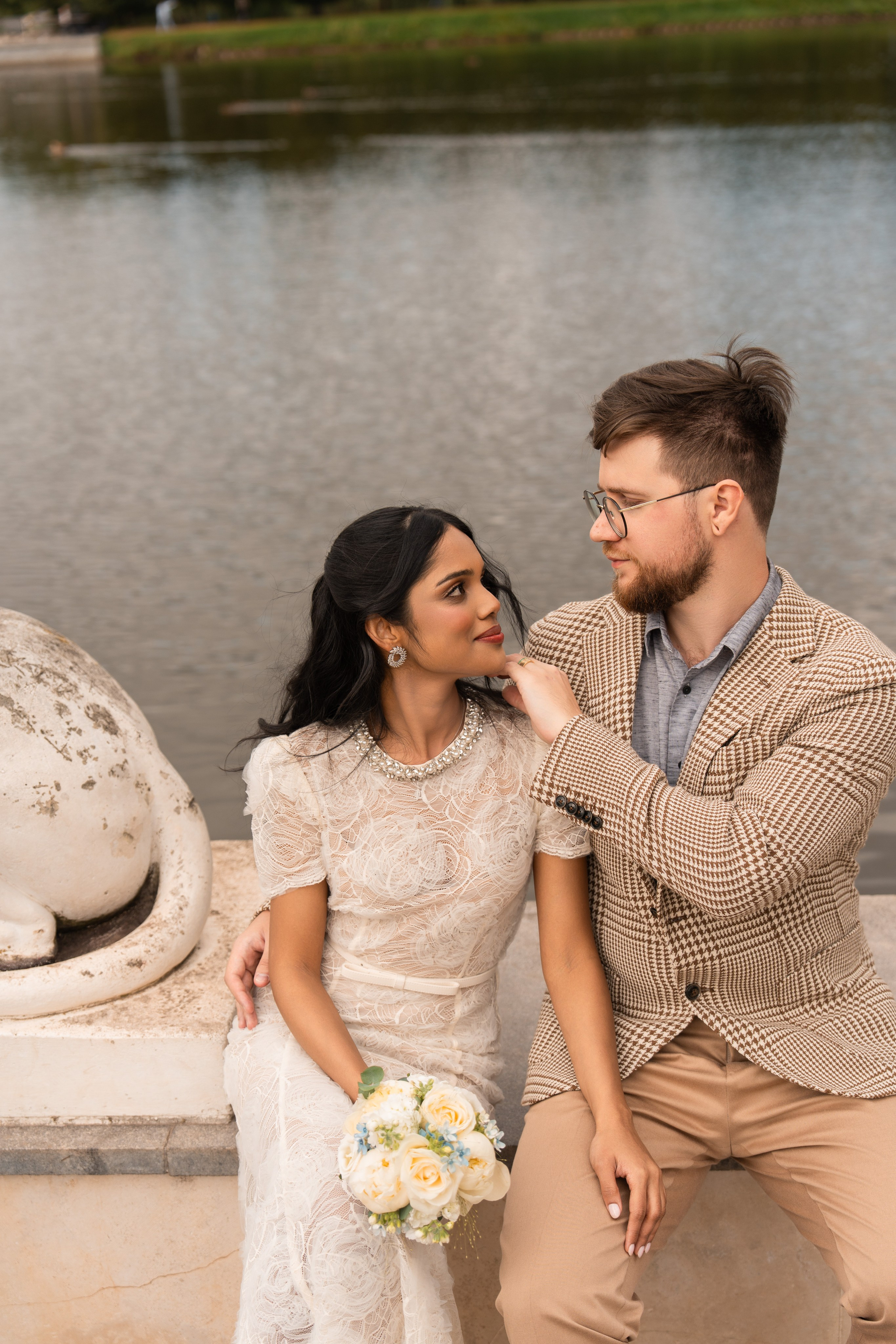 Максим и Харша, Царицыно. Свадебный фотограф в Москве Анна Полушина