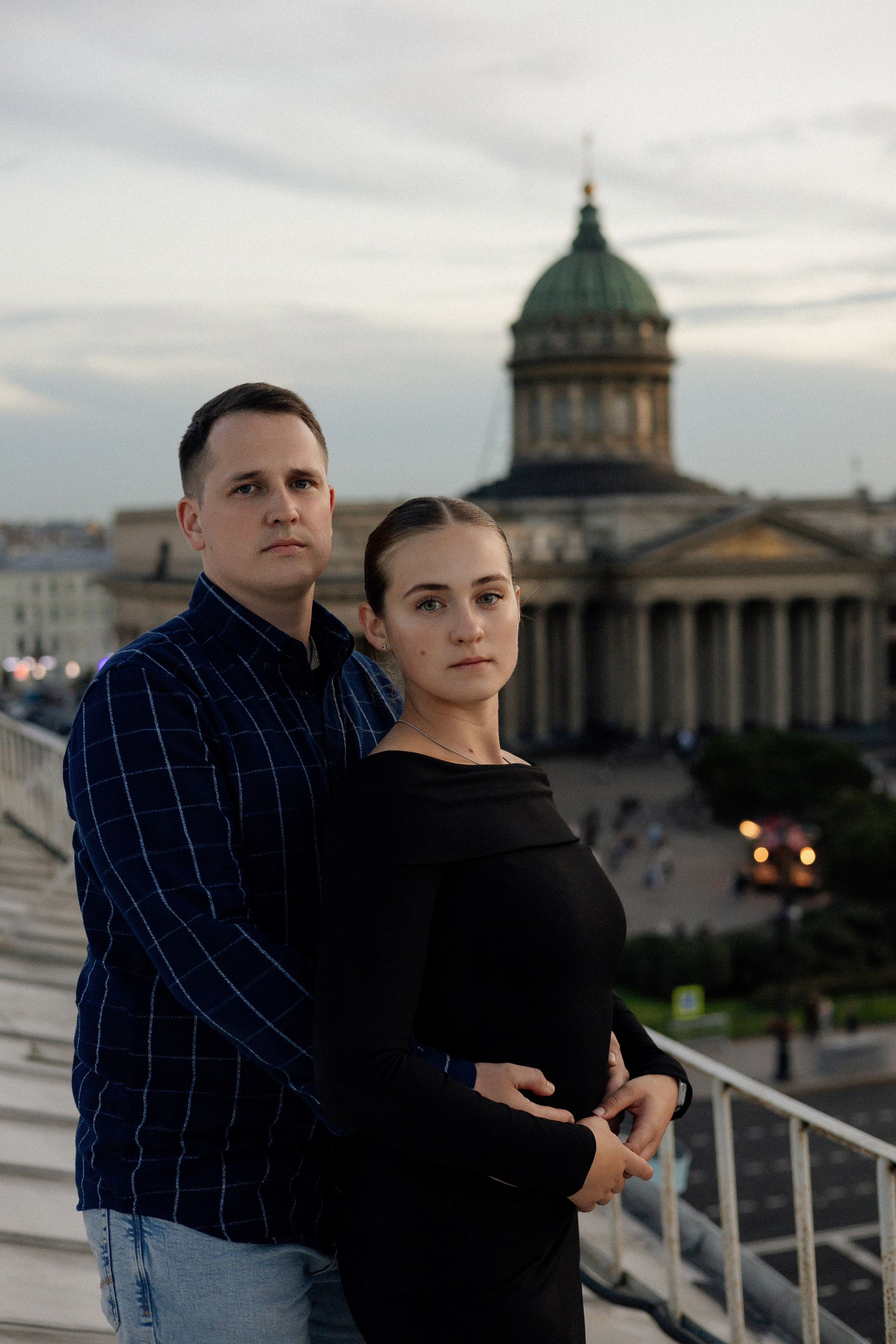 Романтика питерских крыш. Свадебный фотограф в Санкт-Петербурге Ксения Кобышева