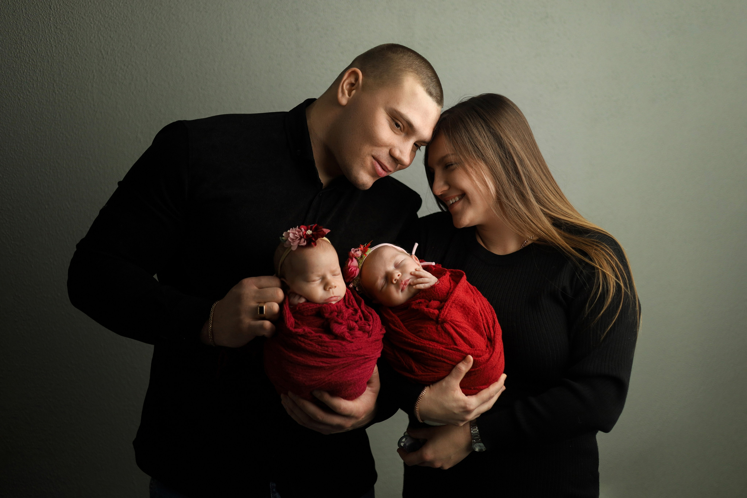 Двойни. Фотограф новорожденных Саратов