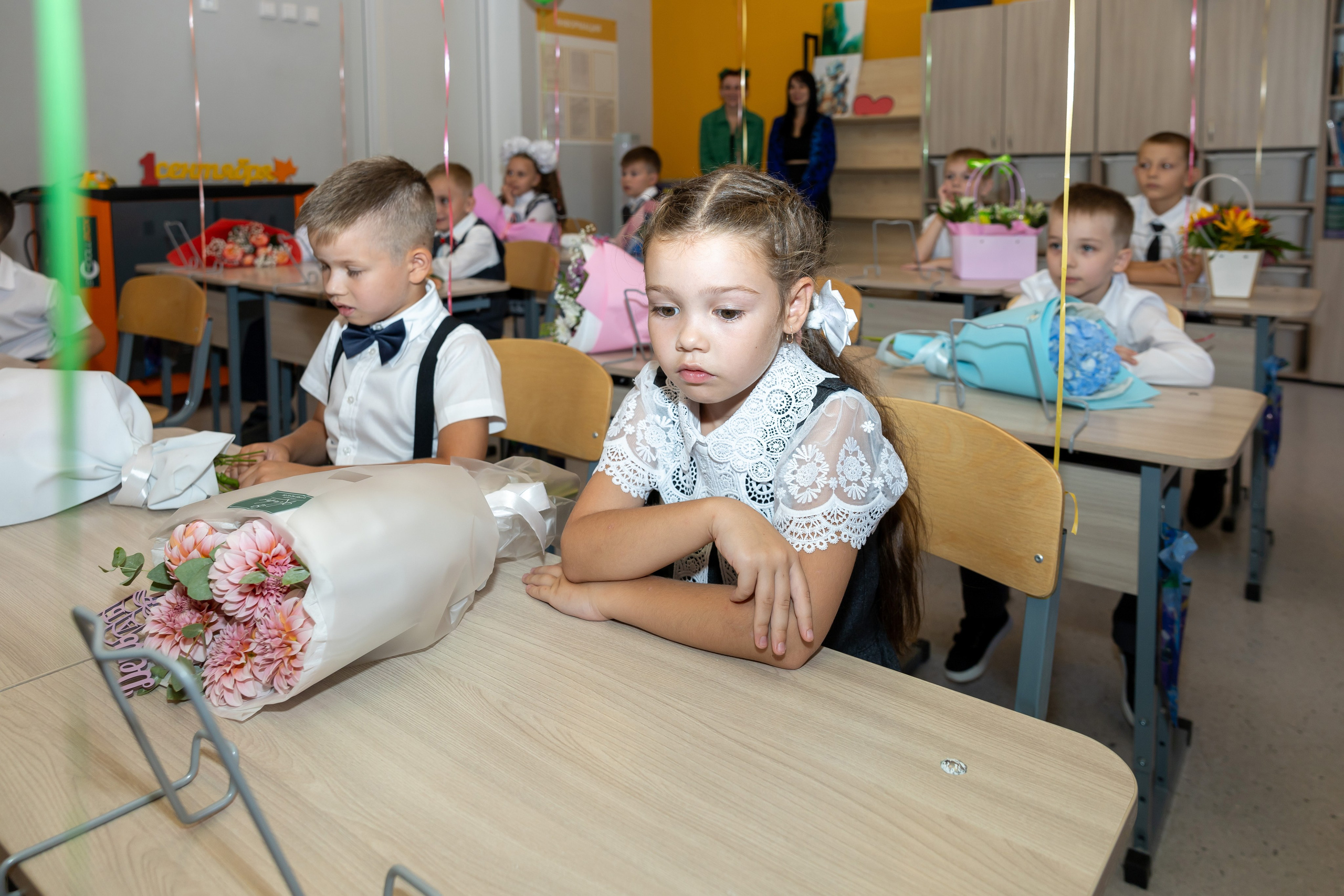 Первый раз в первый класс (репортажная съемка). Фотограф в Серпухове Наталья Руденко