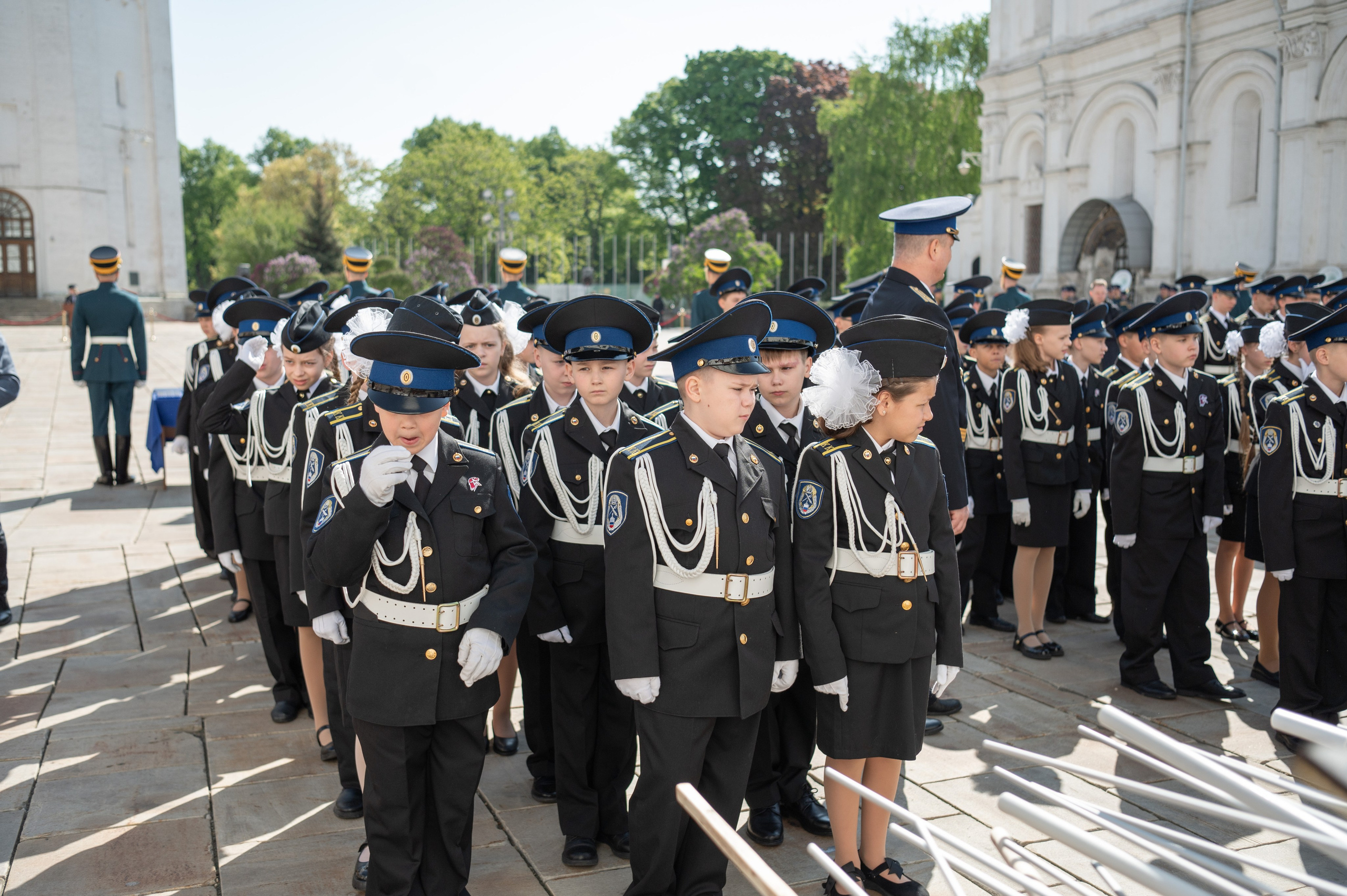 Фотосессия Присяги кадетов «Школа 1231 им. В. Д. Поленова». Детский и семейный фотограф г. Москва Оксана Катаджи