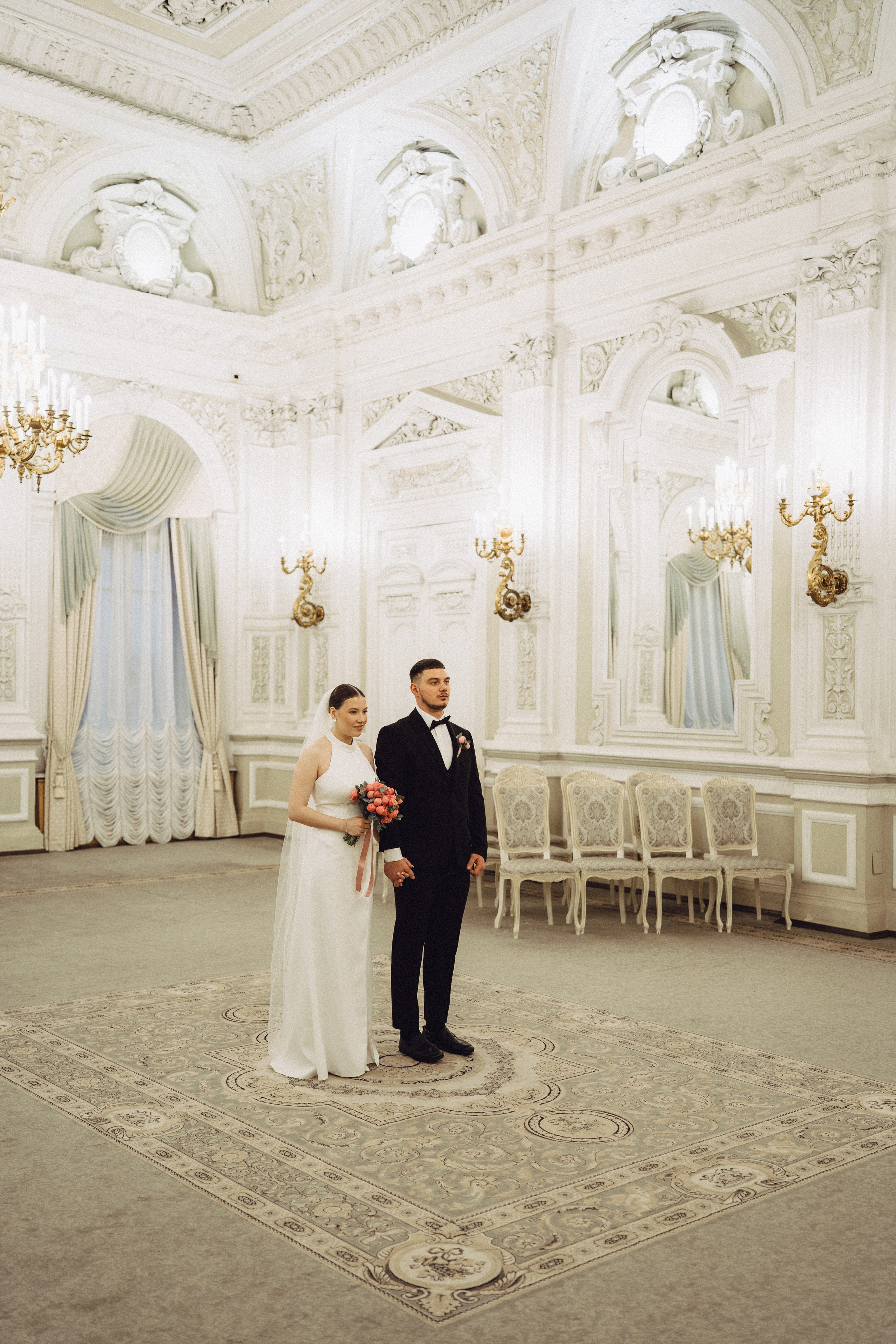 СВАДЕБНАЯ СЬЕМКА В ПЕВОМ ДВОРЦЕ БРАКОСОЧЕТАНИЯ. Профессиональный фотограф, Санкт-Петербург — Виктория Богомолова