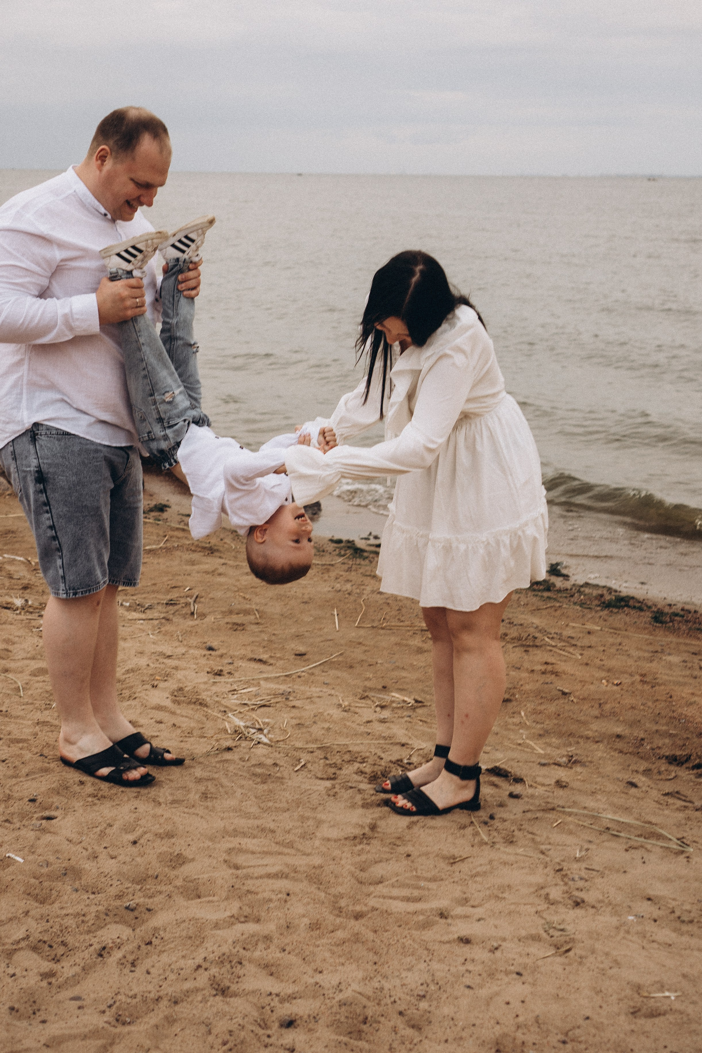 Семейная история на берегу залива. Профессиональный фотограф, Санкт-Петербург — Виктория Богомолова