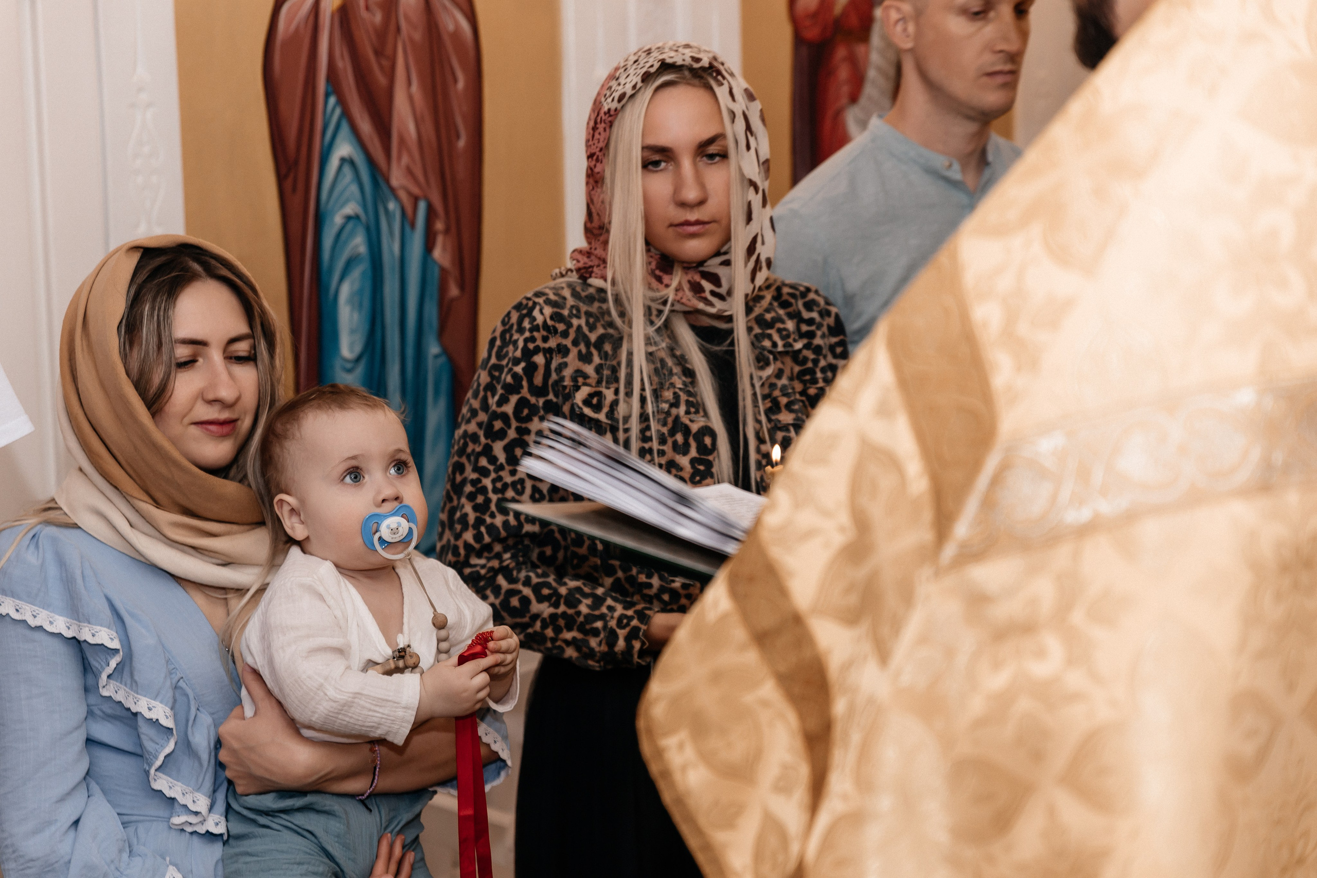 Крещение Влада. Семейный фотограф Минск Усова Ольга