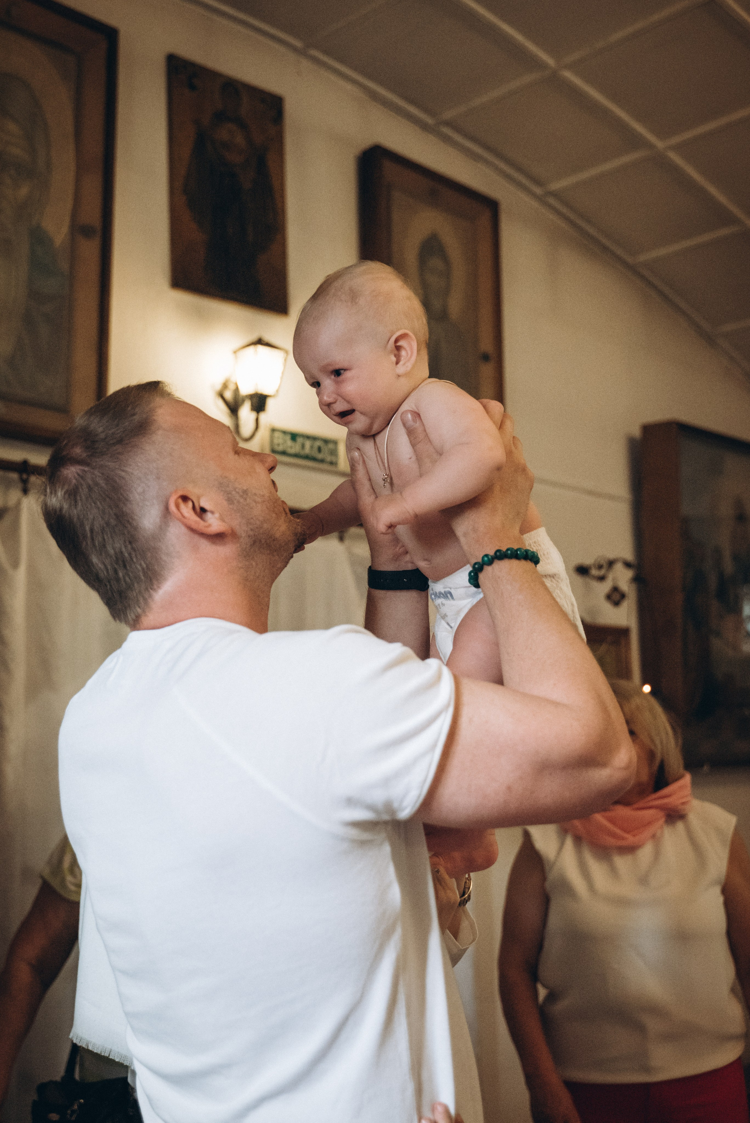 Крещение Есении. Семейный фотограф в Минске Дарья Дреко