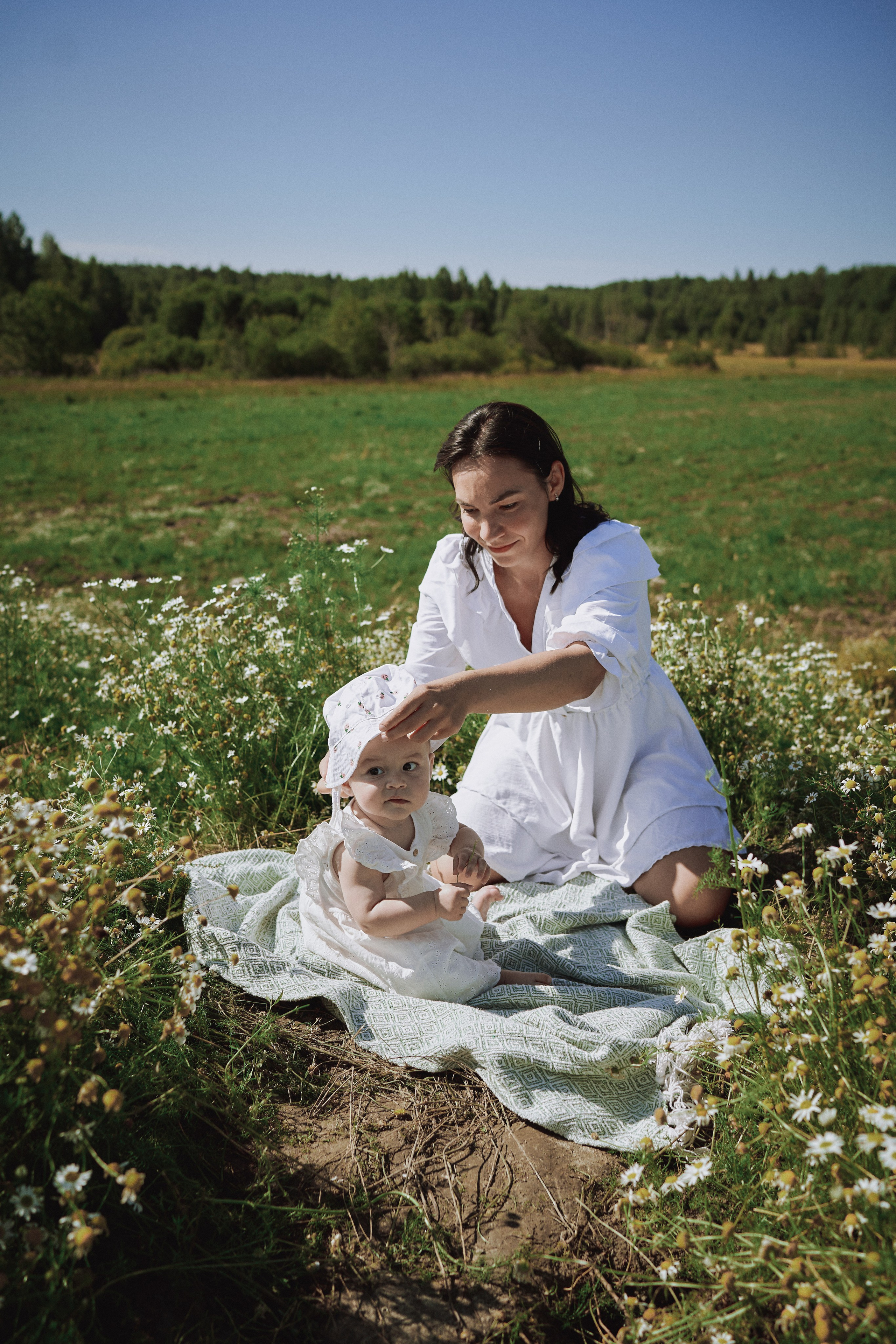 Поле с ромашками. Фотограф в Санкт-Петербурге | Аня Маленчук