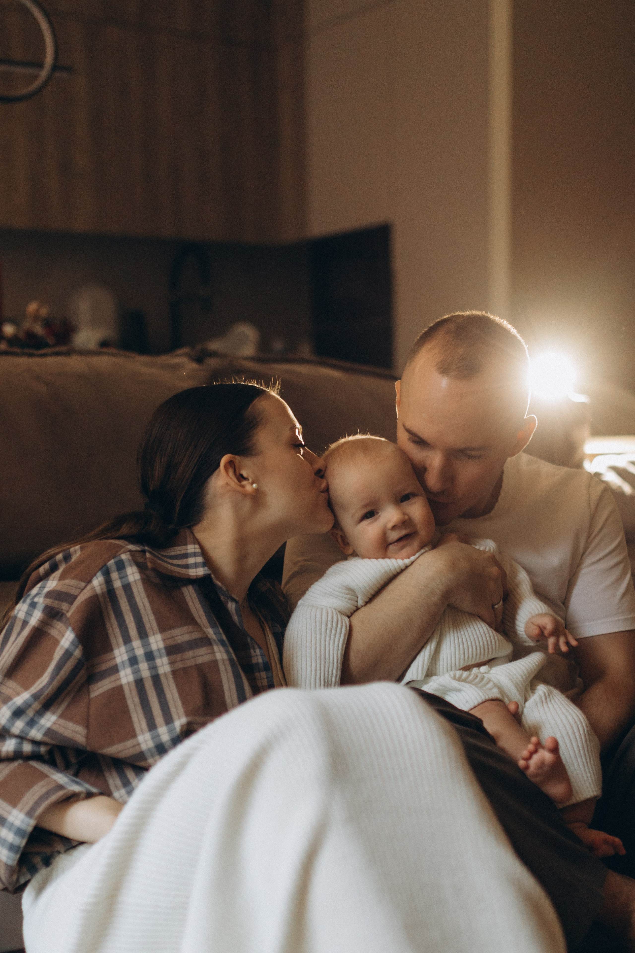 Домашняя новогодняя история про Леона. Семейный фотограф Мария Маркова Москва и Одинцово