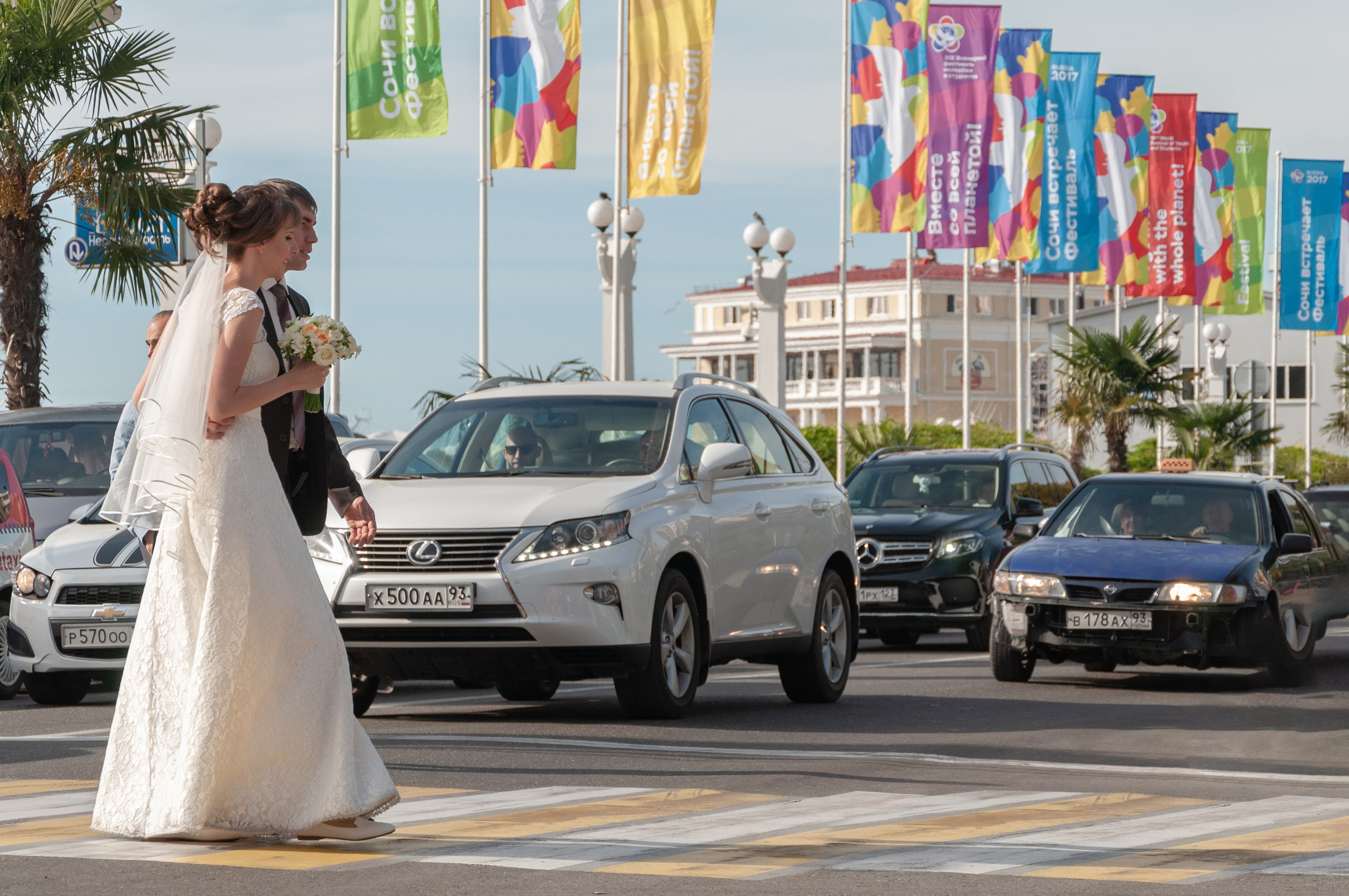 Свадьба. Валентина и Валерий. Свадебный фотограф в Сочи Наири