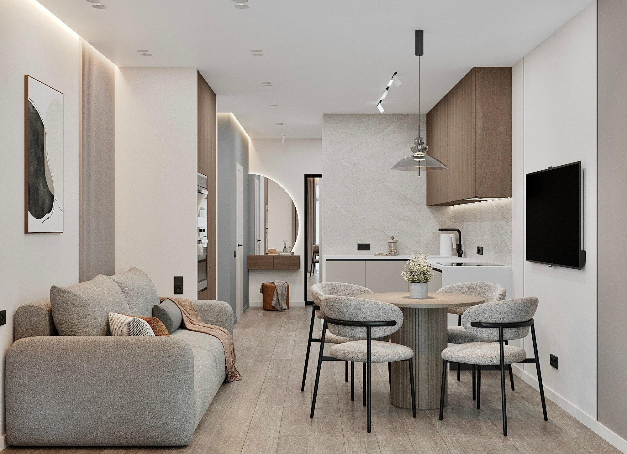 ЖК «Изумрудный бор». Дизайн интерьера в Екатеринбурге