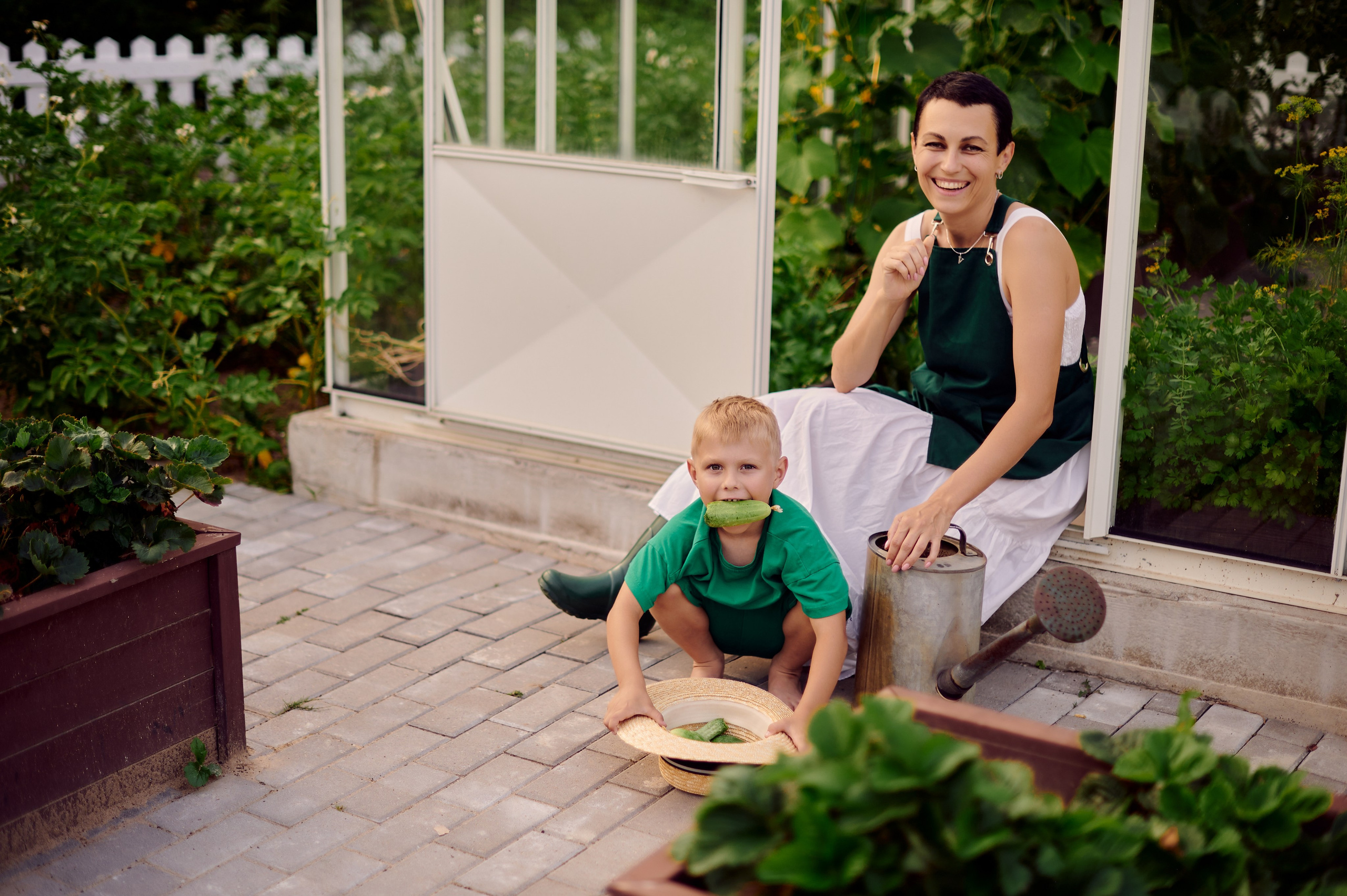 ОГУРЦЫ, ТЕПЛИЦА, САД :). Свадебный и семейный фотограф РИТА БОЧКАРЁВА