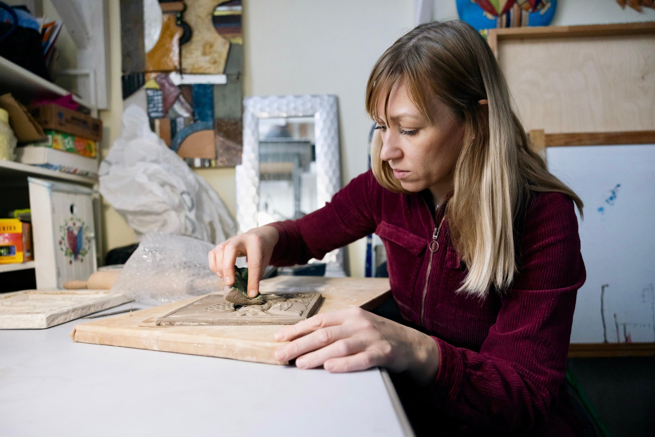 Екатерина Колесова. Мастер по керамике. Репортажный фотограф Наталья Лапцевич