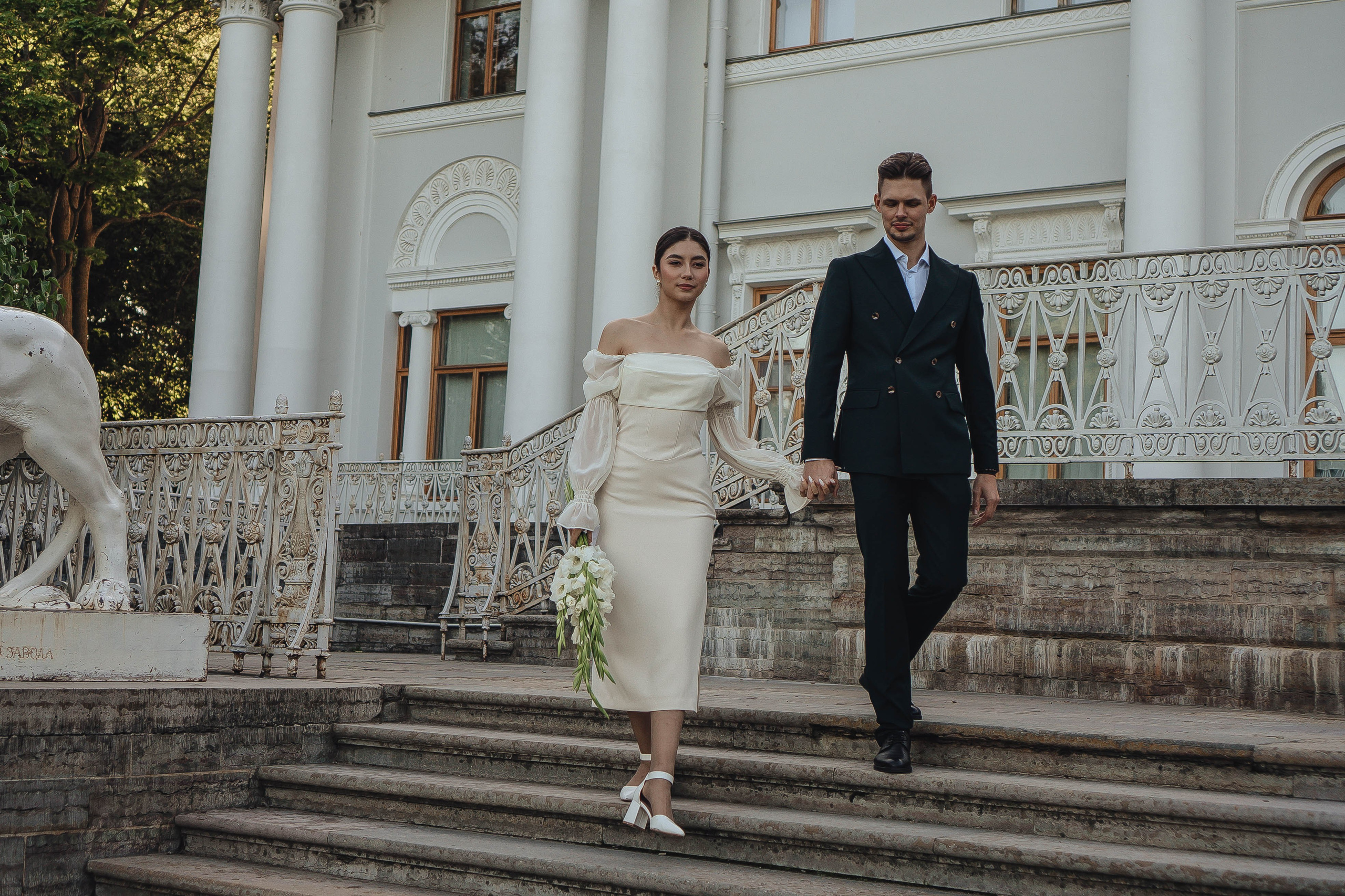 СВАДЕБНАЯ СЬЕМКА НА РАССВЕТЕ НА ЕЛАГИНОМ ОСТОРОВЕ. Профессиональный фотограф, Санкт-Петербург — Виктория Богомолова