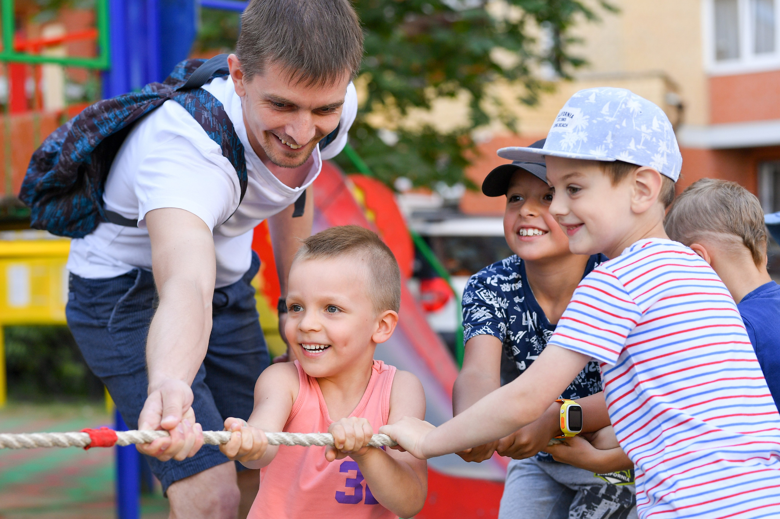 Съемка детских праздников. Фотограф Андрей Русов. Официальный сайт