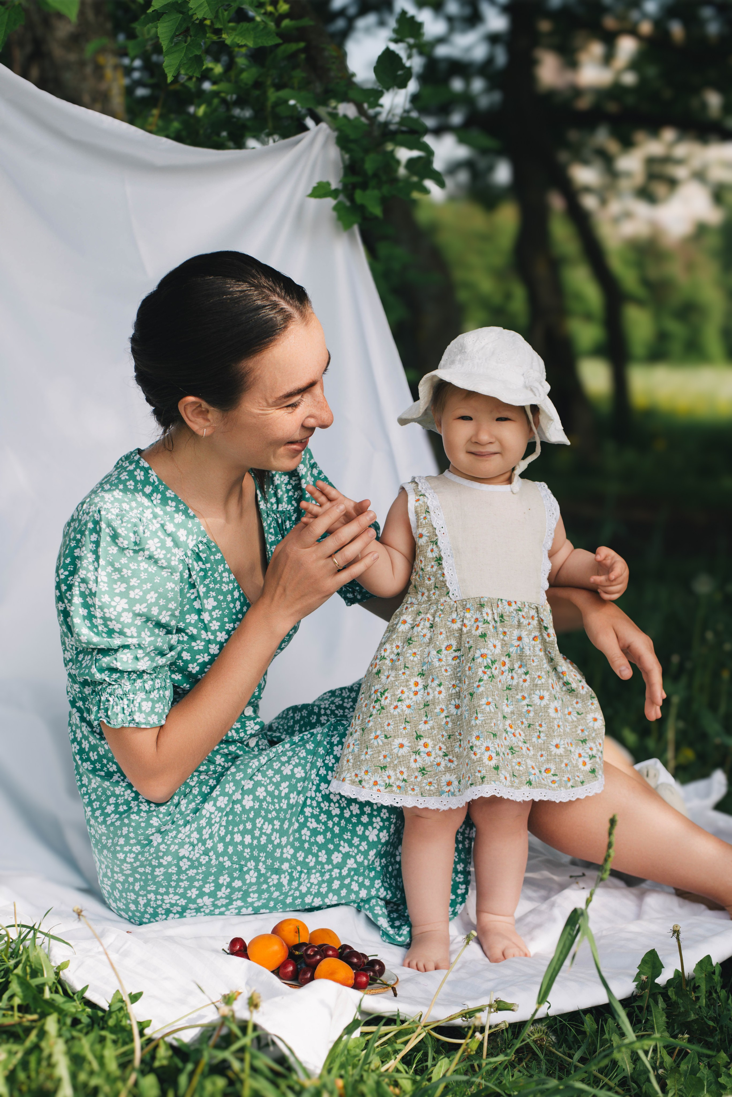 Дарья и Машуля / Фотосессия в честь 1 годика. Фотограф в Санкт-Петербурге Марина Парникова