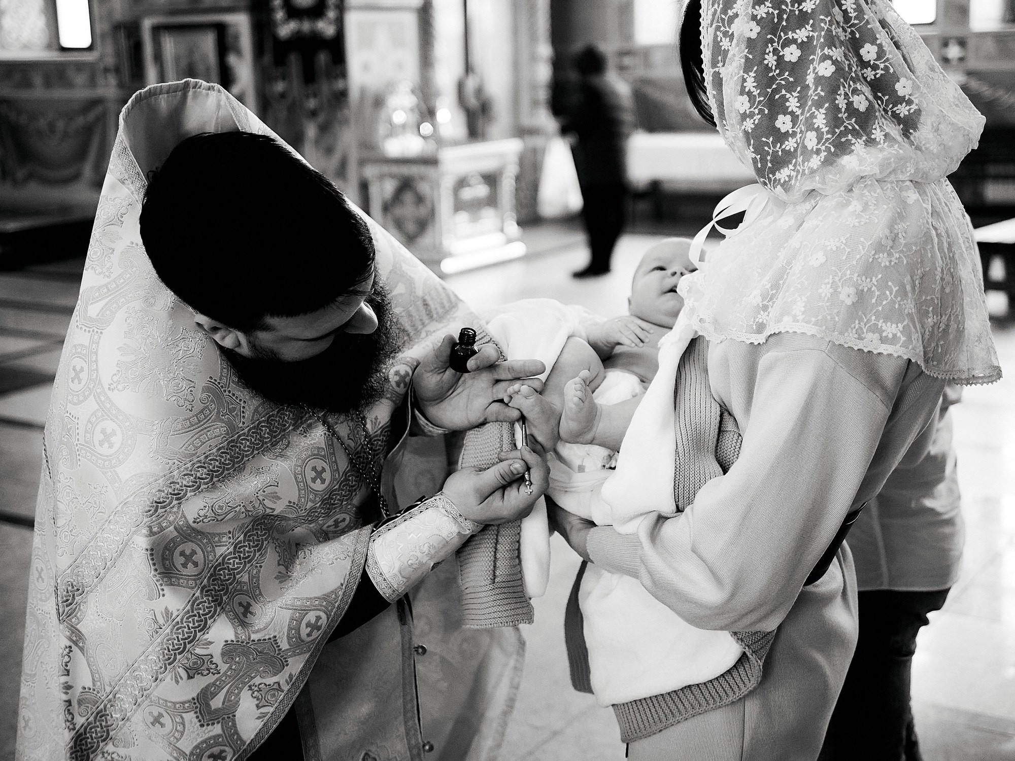 Крещение. Фотограф Воронеж Александр Нечаев