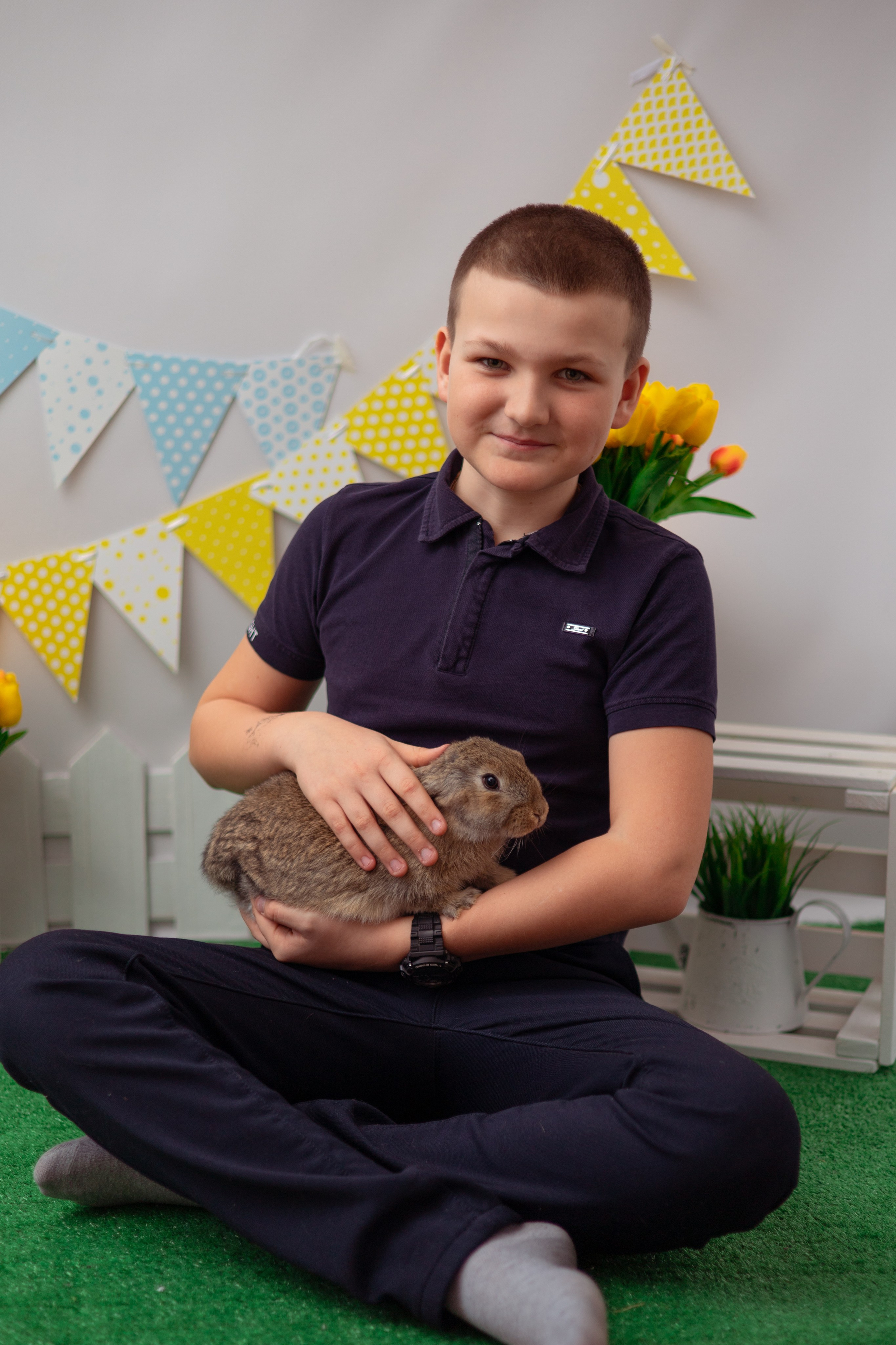 Злата кролики. Семейный и детский фотограф в Михайловке Татьяна Лестьева