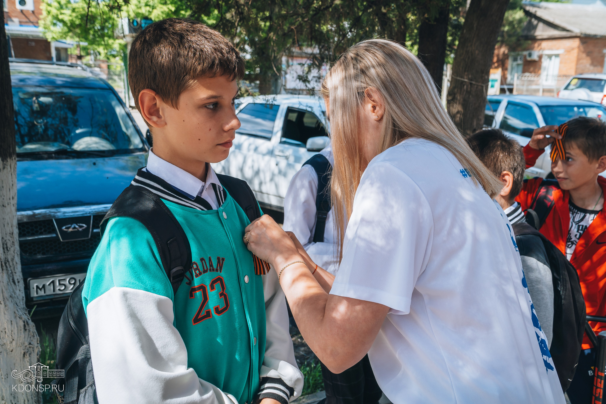 «Георгиевская ленточка». Новотитаровский Дом культуры