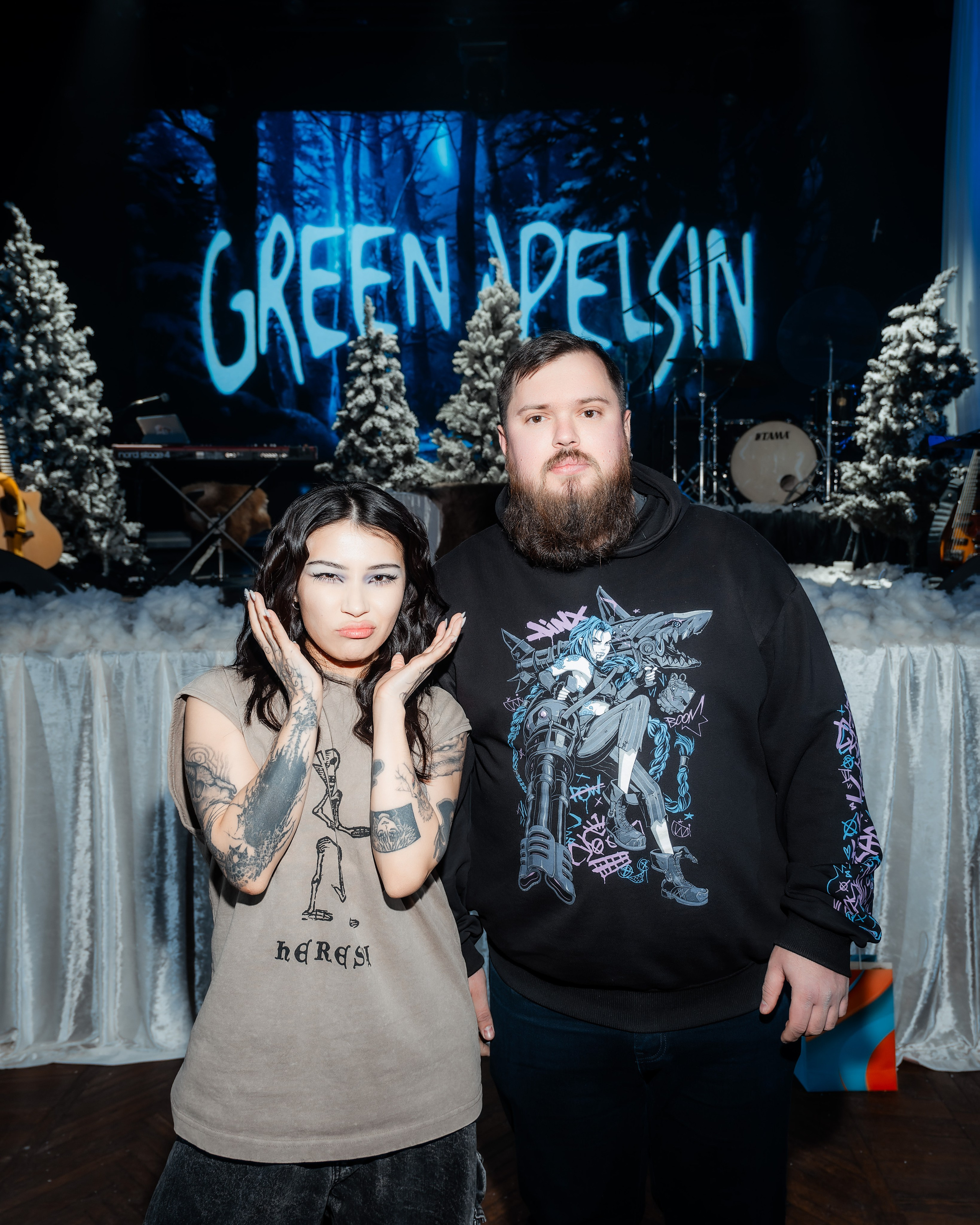 Green Apelsin в Альфа Кристалл 06.01.2026. Репортажный фотограф и видеограф в Москве