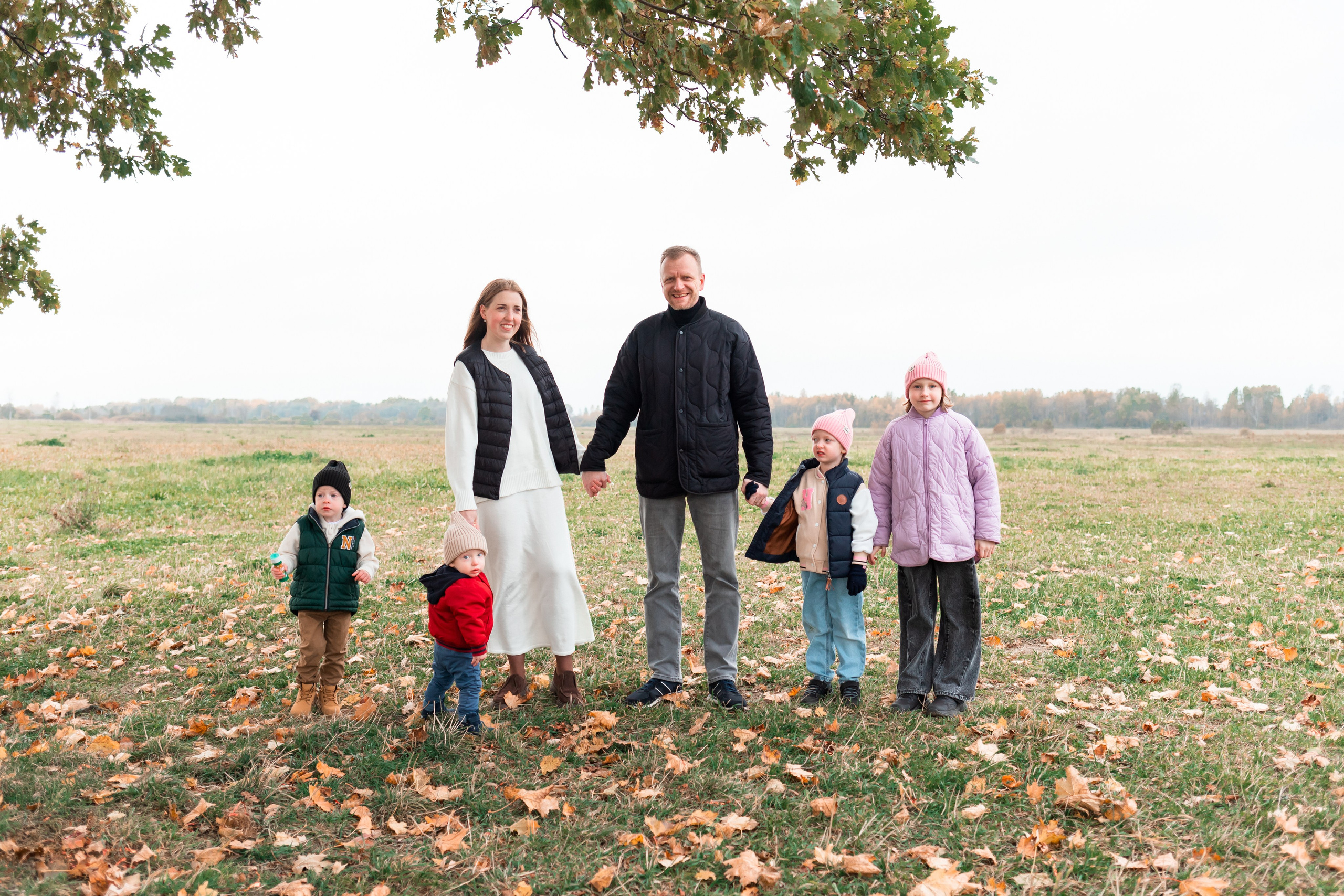 ОЛЯ, САША, ЛИЗА, ВАРЯ, ГОША И СЕРЕЖА. Семейный Фотограф в Санкт-Петербурге Пушкин Анастасия Дьяконенкова