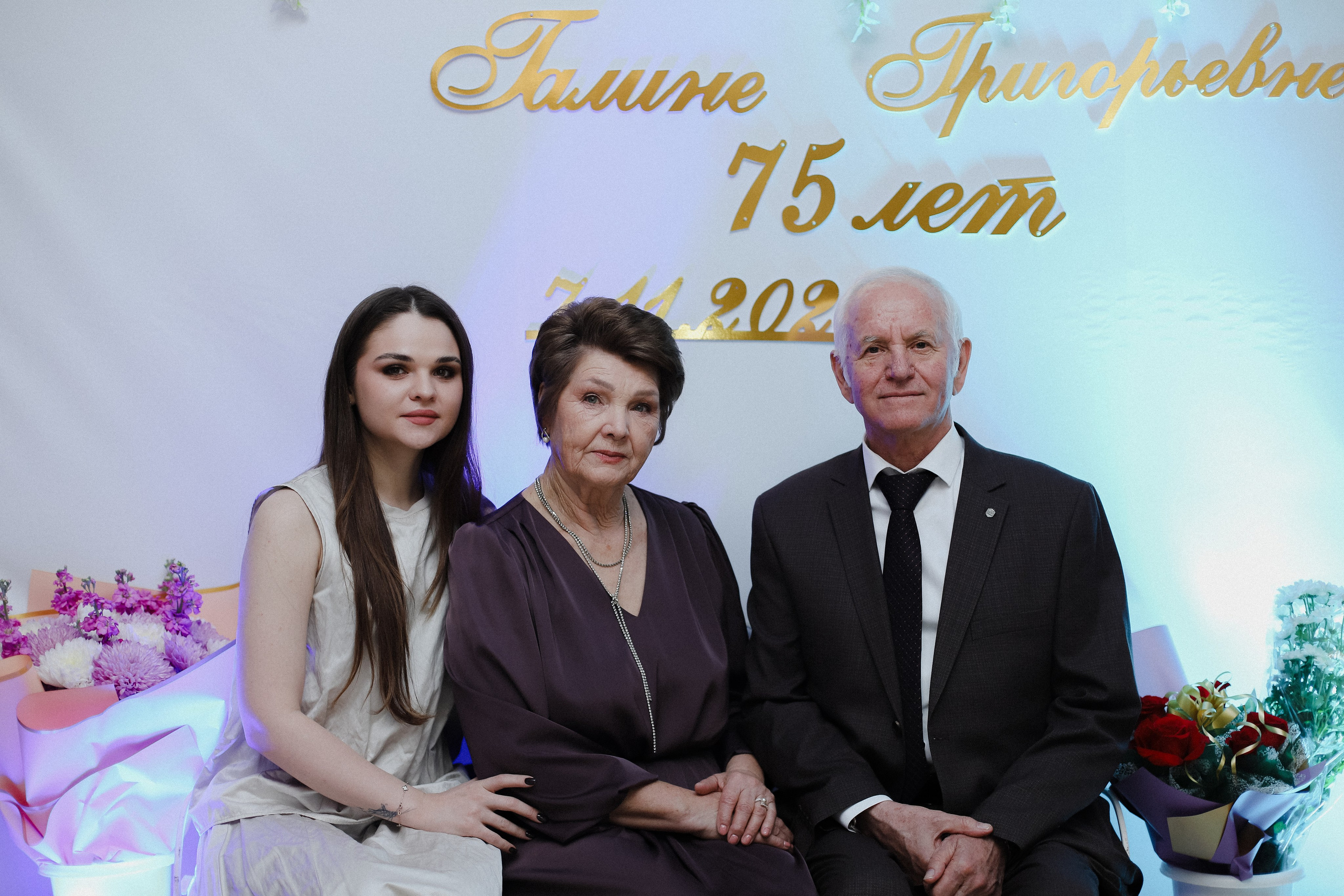 75 лет Галине Григорьевне. Фотограф в Алматы и Москве Даша Пушкина