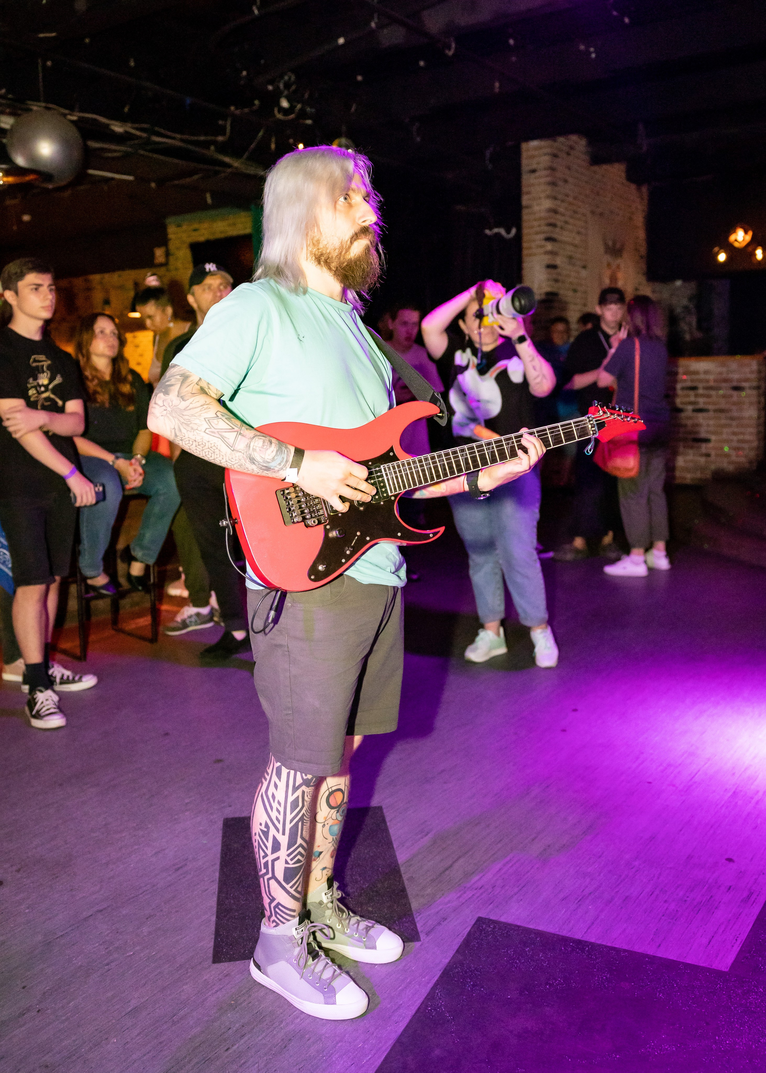 Концерт «Не Школа Барабанов» в Клубе «SOVA». Фотограф Владимир Охрименко