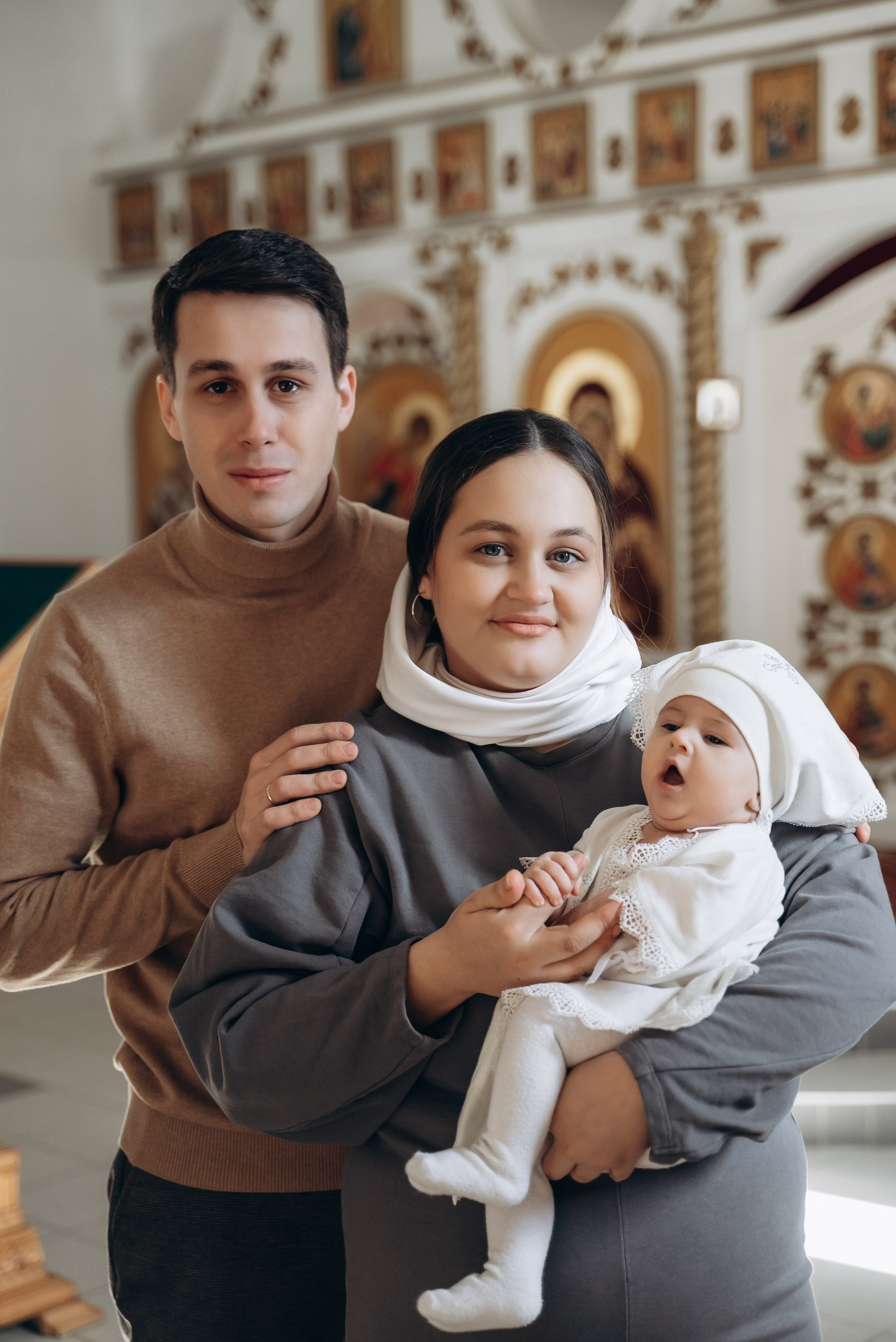 Крещение Радмилы. Семейный фотограф в Минске Дарья Дреко