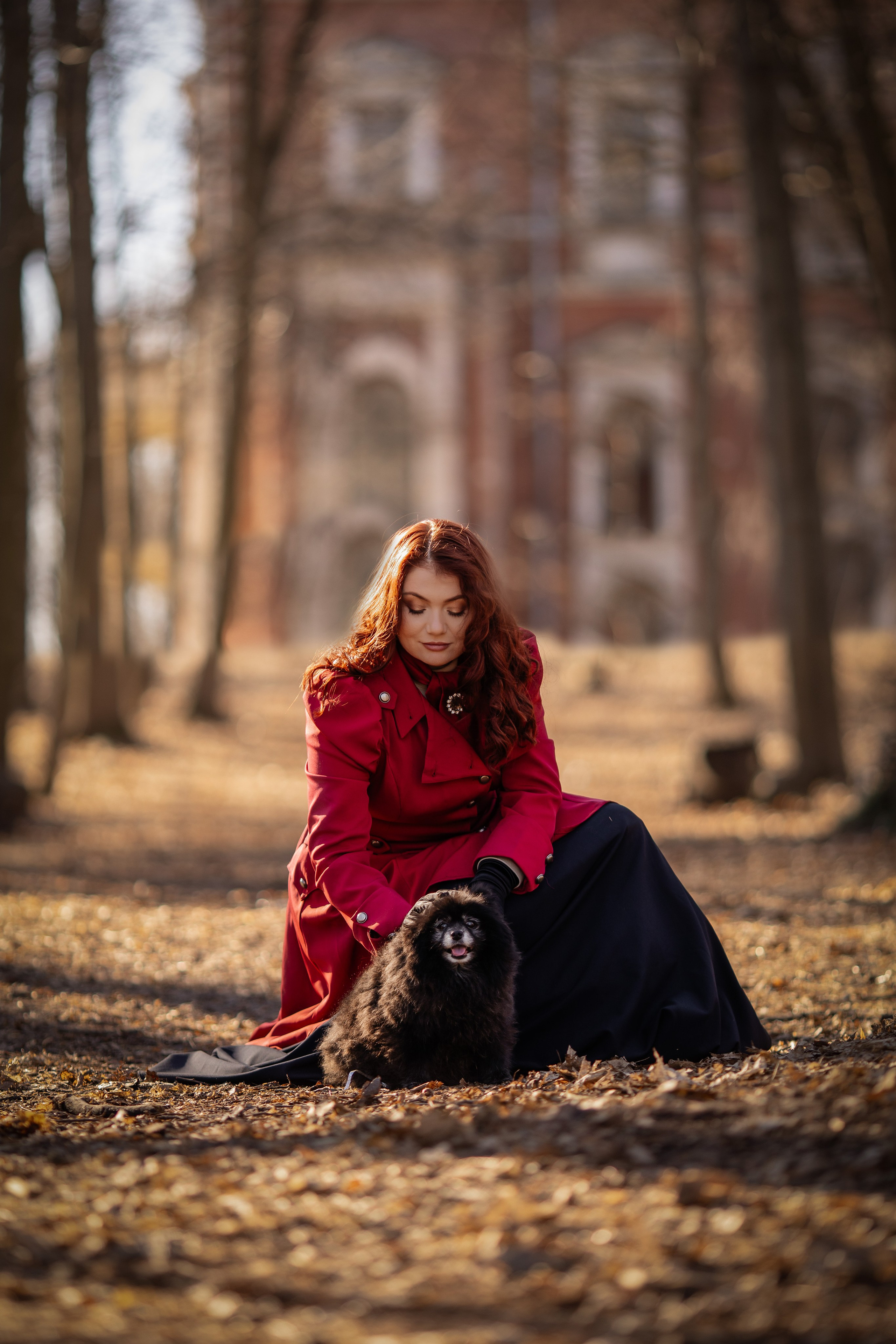 Женский портрет уличный. Семейный фотограф Москва и область Дербунова Елена