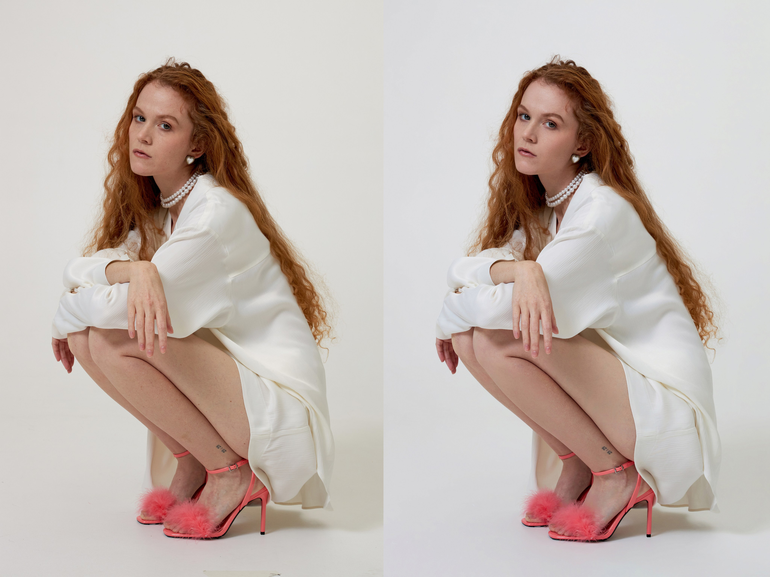 Ретушь каталогов одежды с моделью | Студия SVITHART