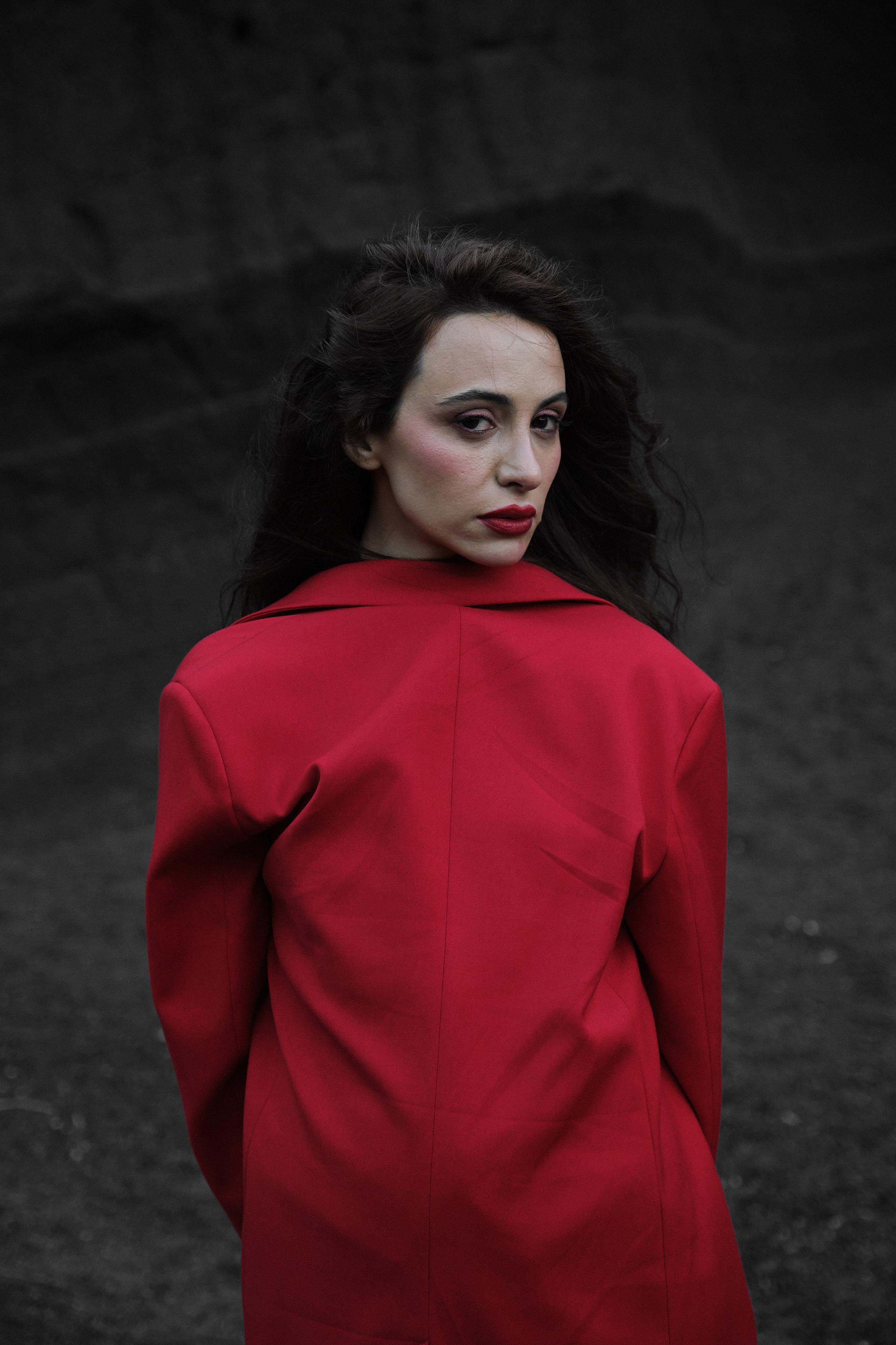 RED ON BLACK. Photographer Mikhail Malchevskiy