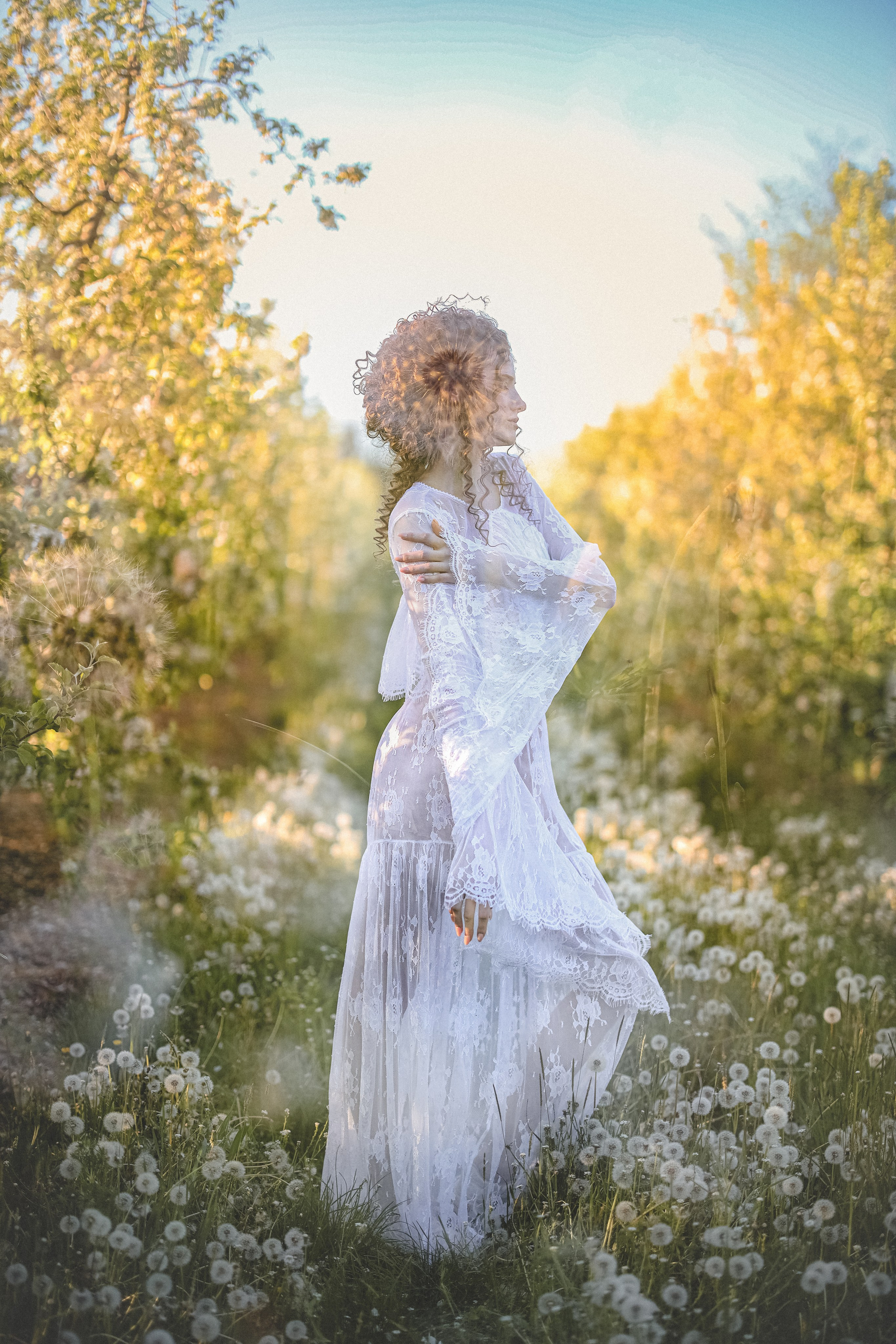 Фотосессия в яблоневом саду. Свадебный и семейный фотограф в Абхазии Жанна Соснина