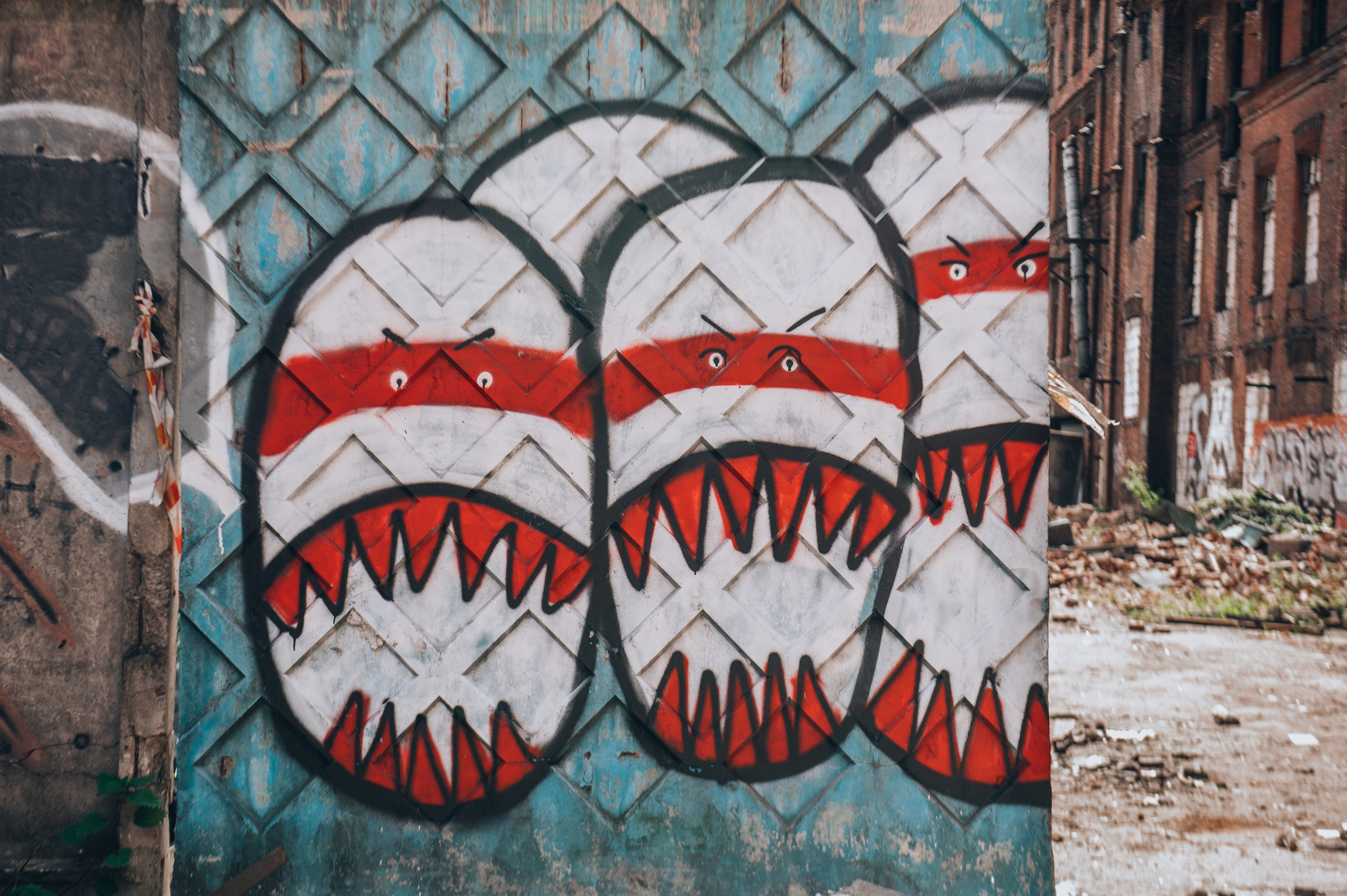 Завод «Красный треугольник». Руины. Портретный и лайфстайл фотограф в Санкт-Петербурге