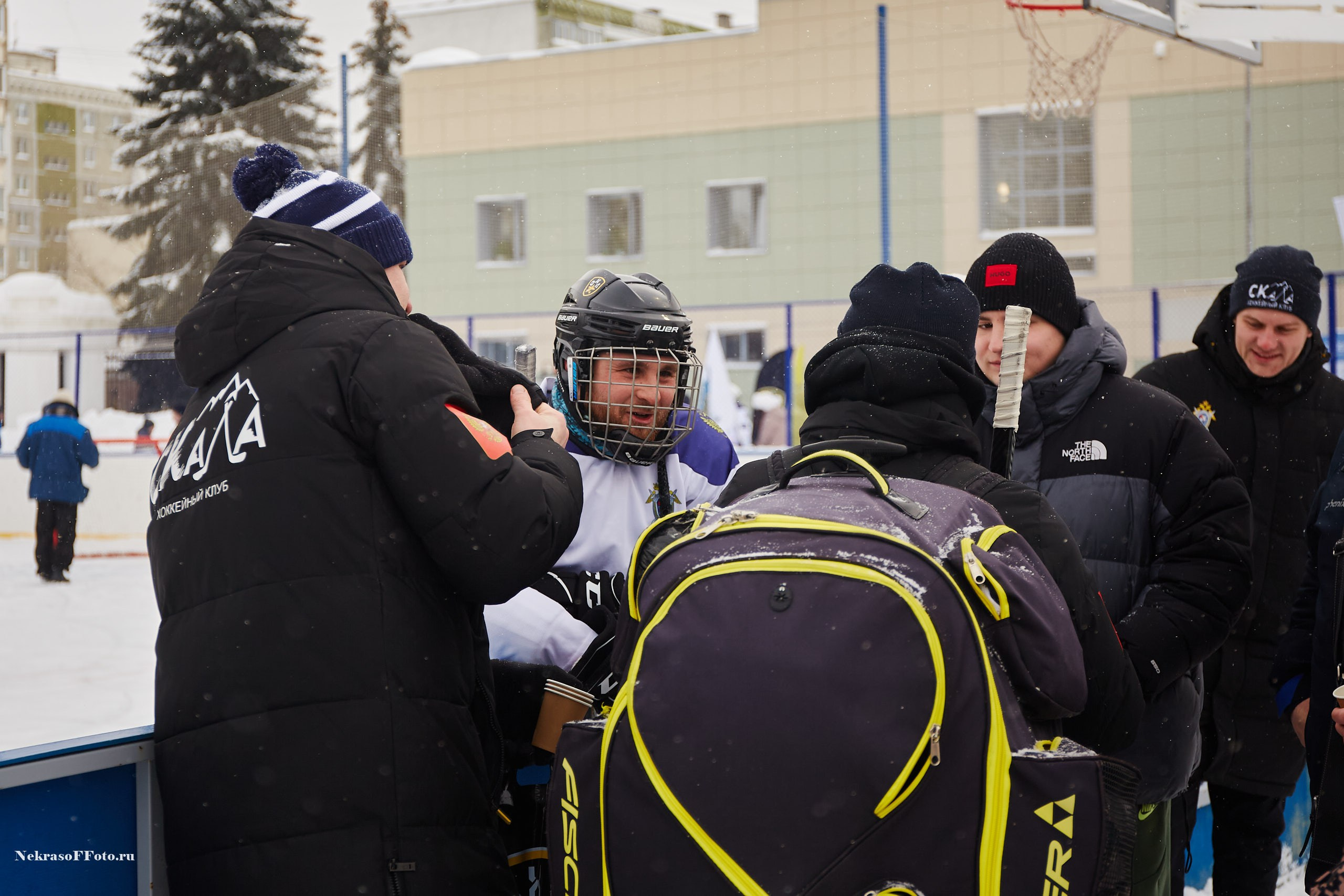 Турнир по хоккею «Русская классика» в рамках Офицерской хоккейной лиги. Спортивный фотограф Некрасов Денис
