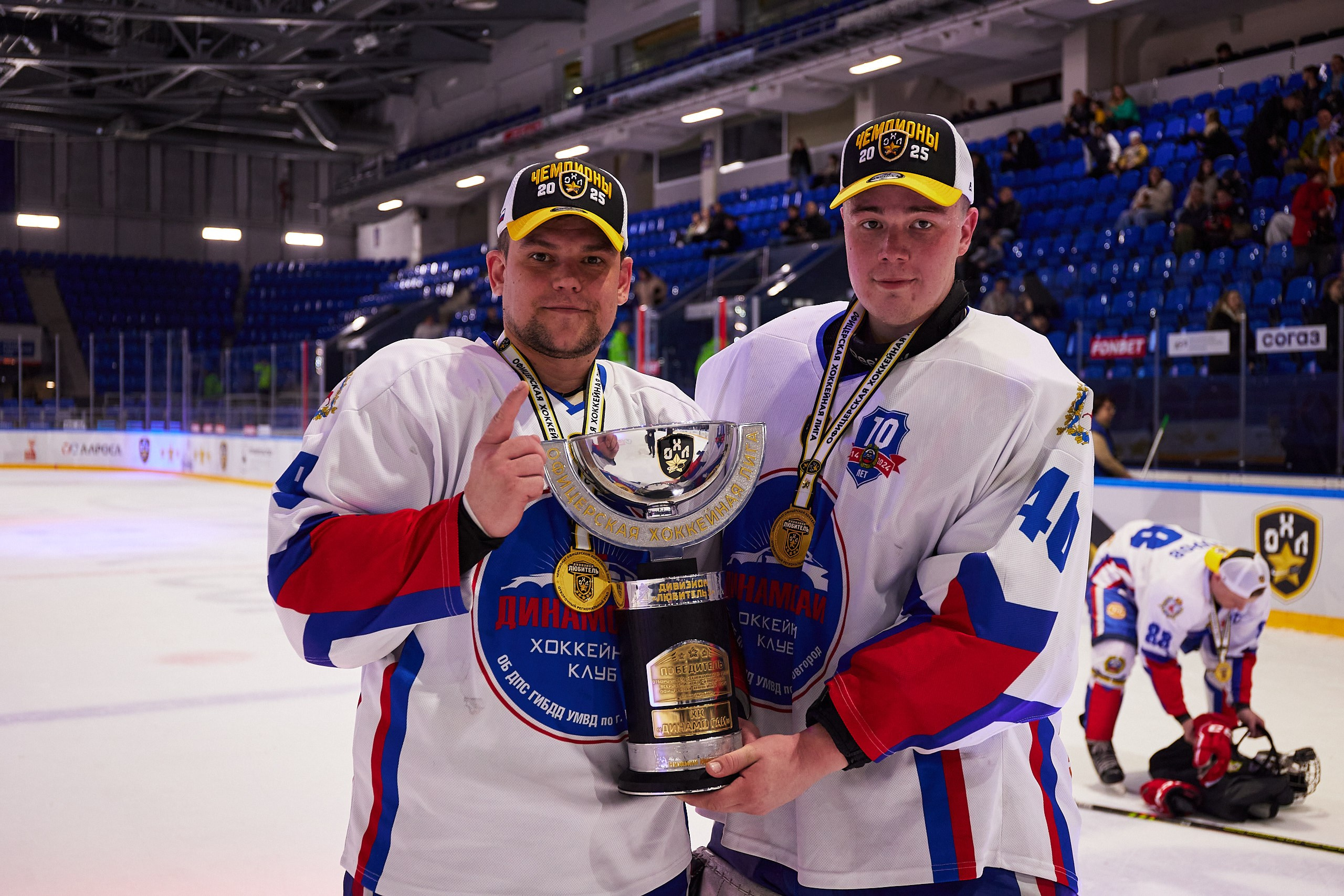 Репортаж. Офицерская хоккейная лига 2025 год. Спортивный фотограф Некрасов Денис