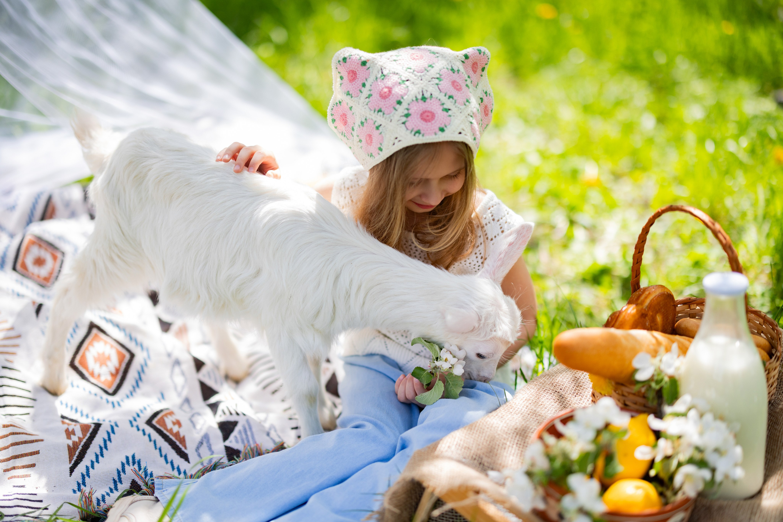 «Пикник с козленком». Свадебный и семейный фотограф в Рязани Датская Ксения