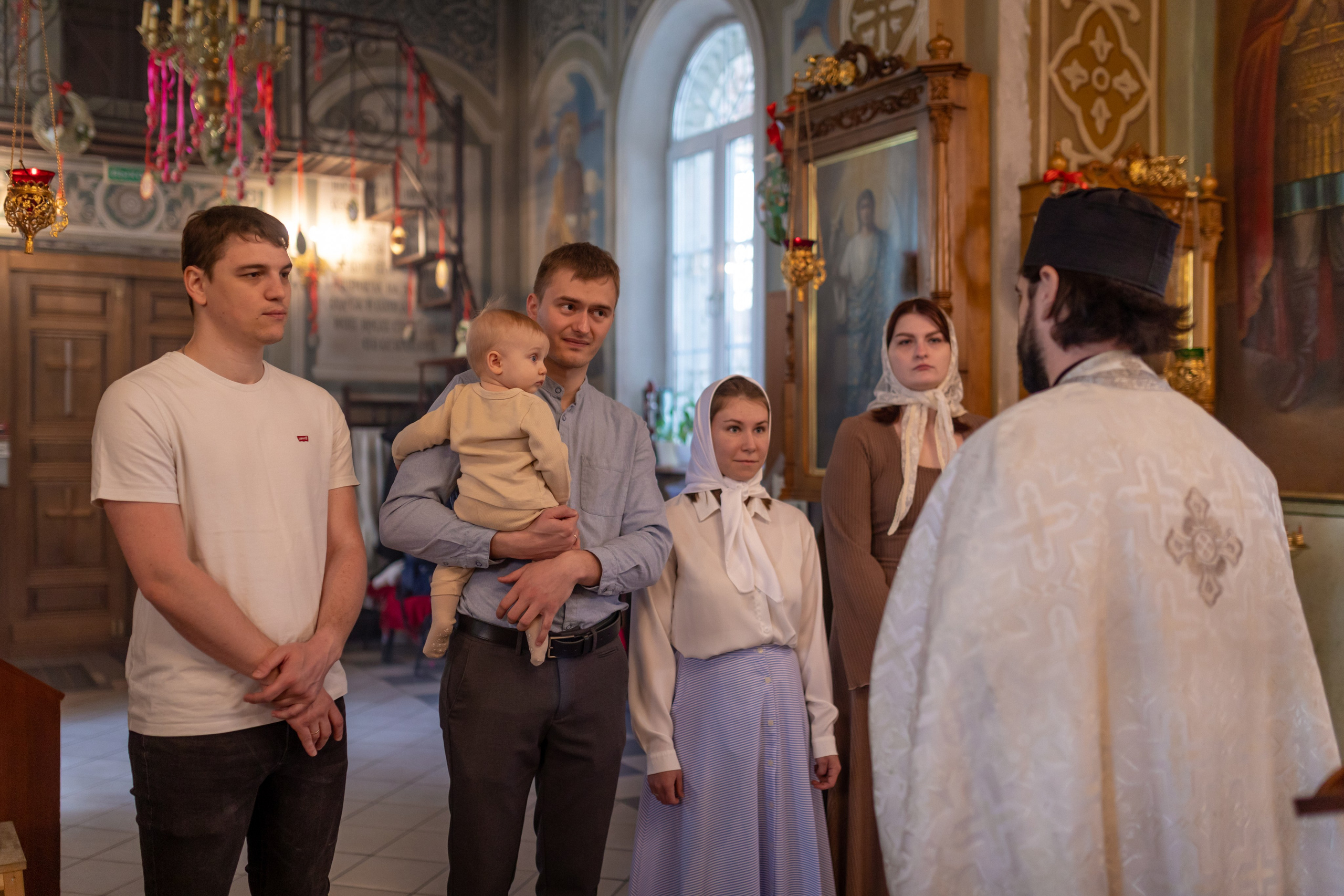 Крещение Савелия. Фотограф и Видеограф в Москве Дарья Арсентьева