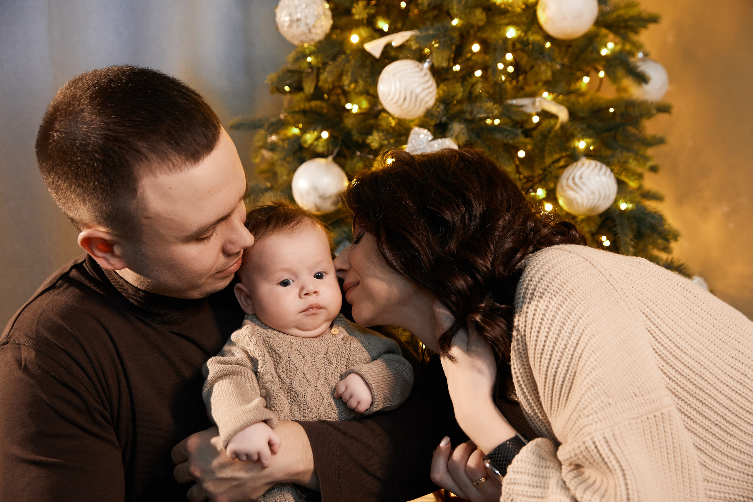 Ваня, Таня, Илья НГ. Фотограф Валентин Мельников г. Тында