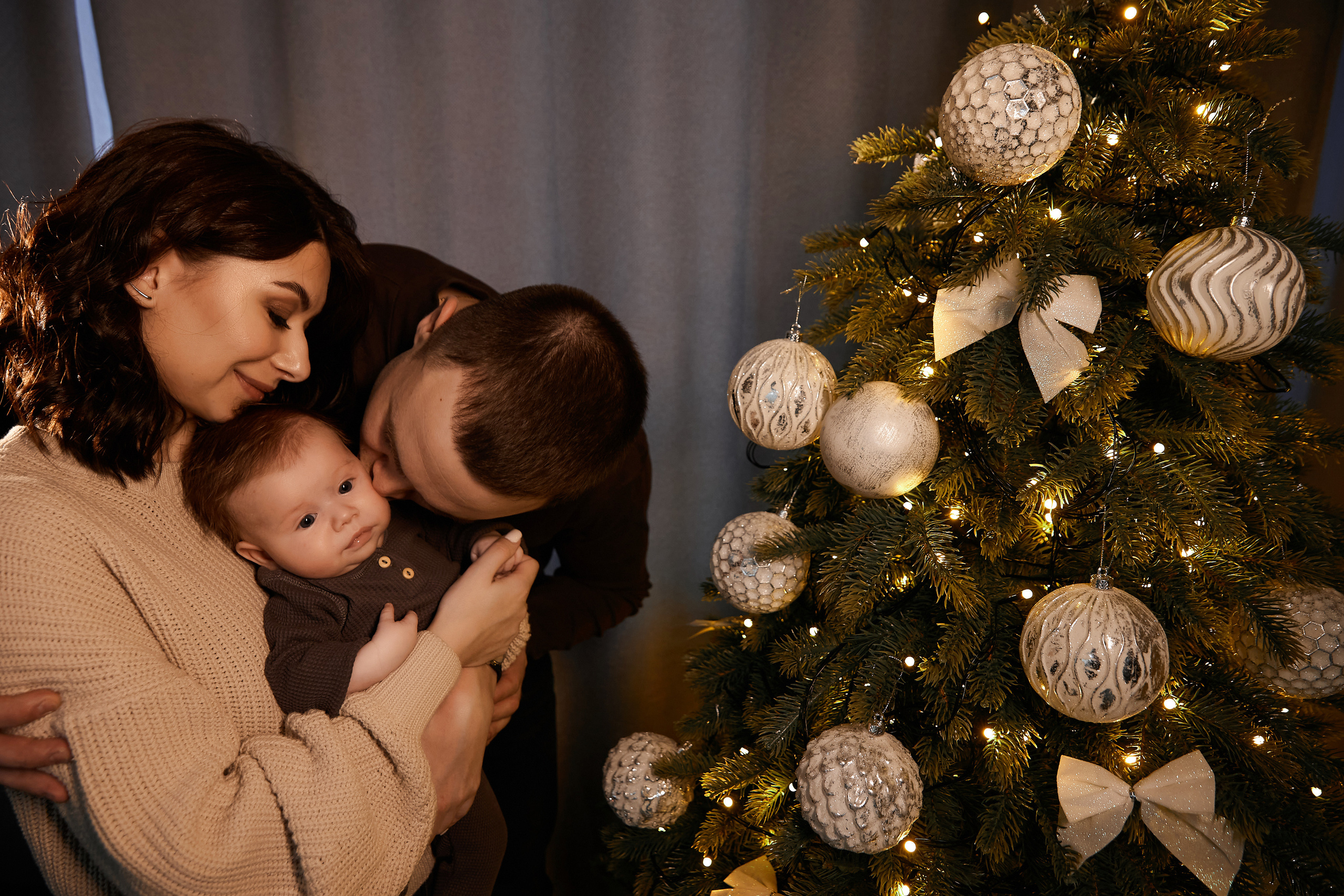 Ваня, Таня, Илья НГ. Фотограф Валентин Мельников г. Тында